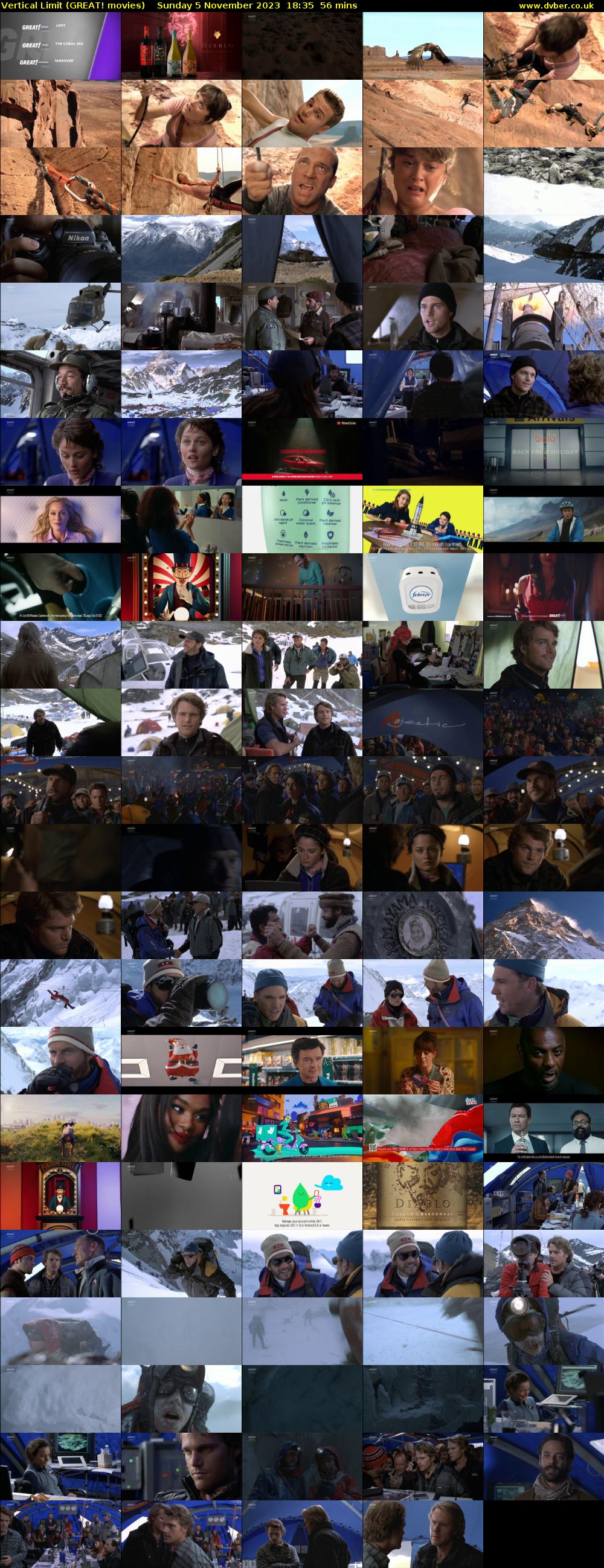 Vertical Limit (GREAT! movies) Sunday 5 November 2023 18:35 - 19:31