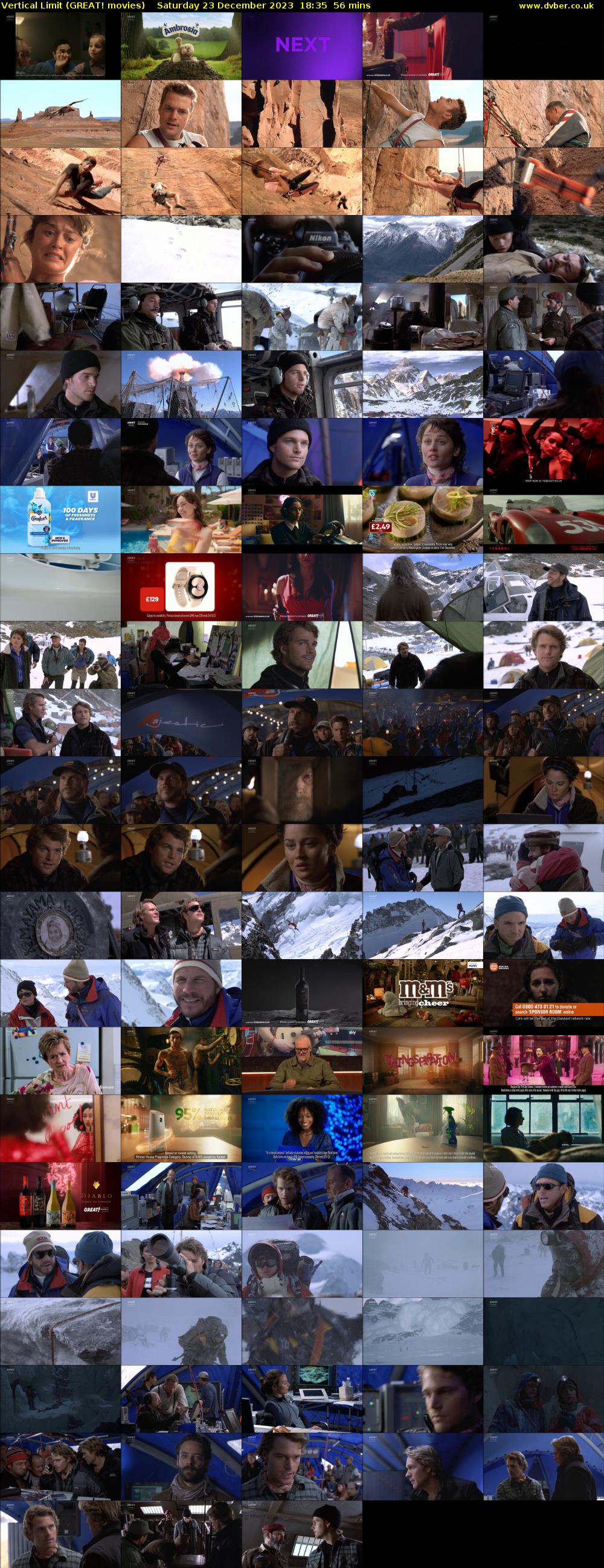 Vertical Limit (GREAT! movies) Saturday 23 December 2023 18:35 - 19:31