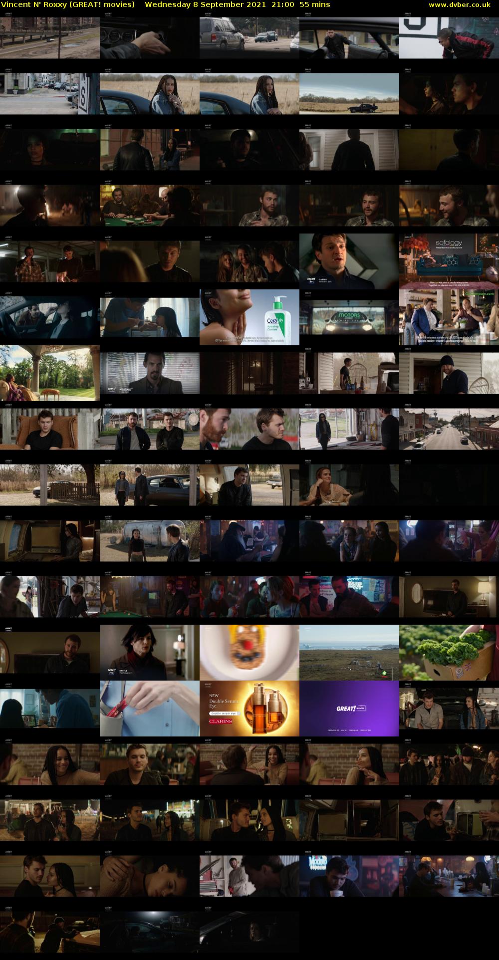 Vincent N' Roxxy (GREAT! movies) Wednesday 8 September 2021 21:00 - 21:55