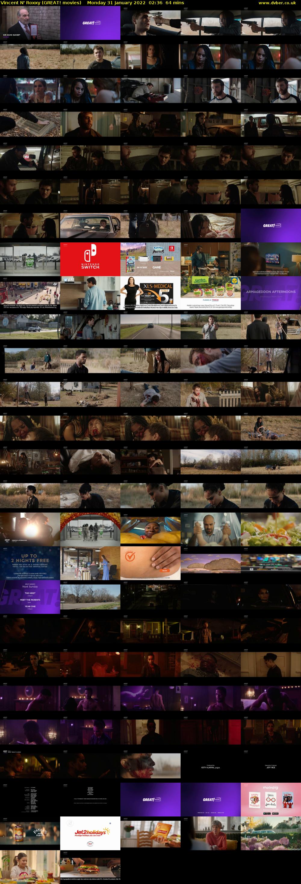 Vincent N' Roxxy (GREAT! movies) Monday 31 January 2022 02:36 - 03:40