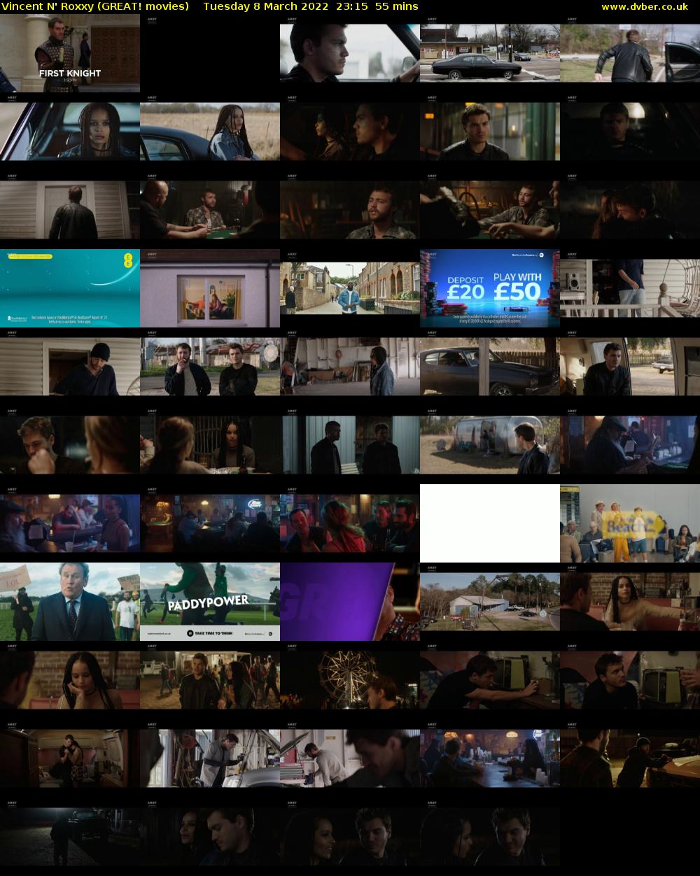 Vincent N' Roxxy (GREAT! movies) Tuesday 8 March 2022 23:15 - 00:10