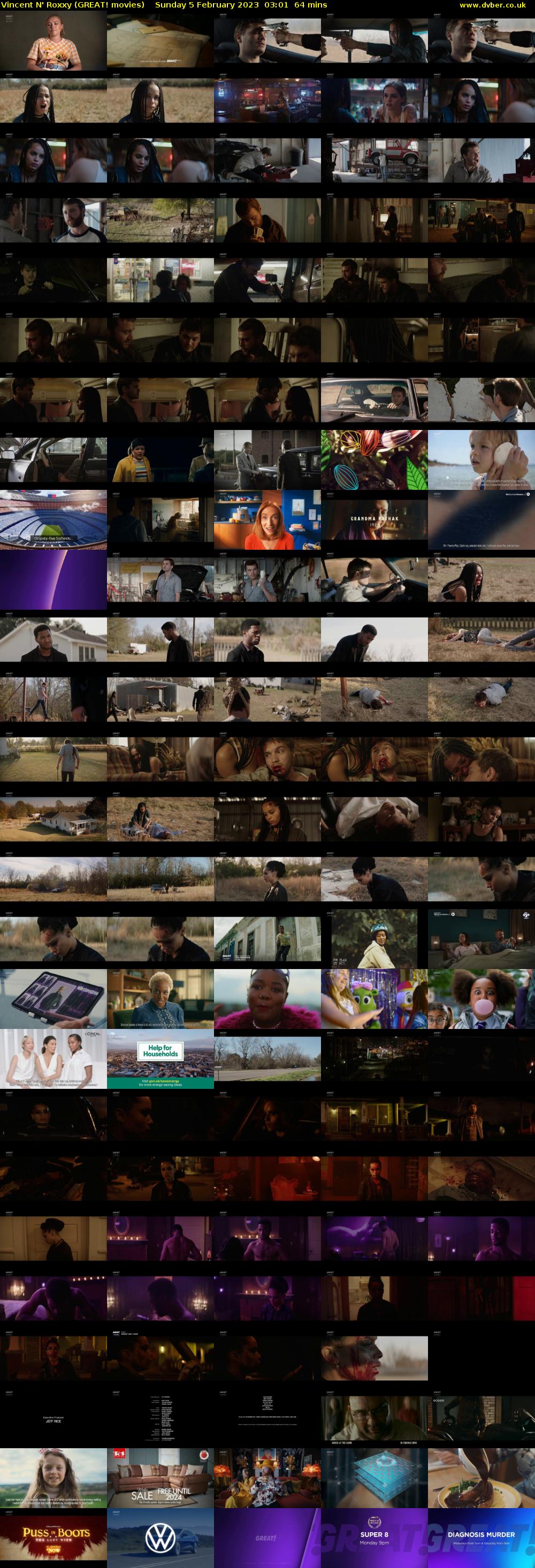 Vincent N' Roxxy (GREAT! movies) Sunday 5 February 2023 03:01 - 04:05