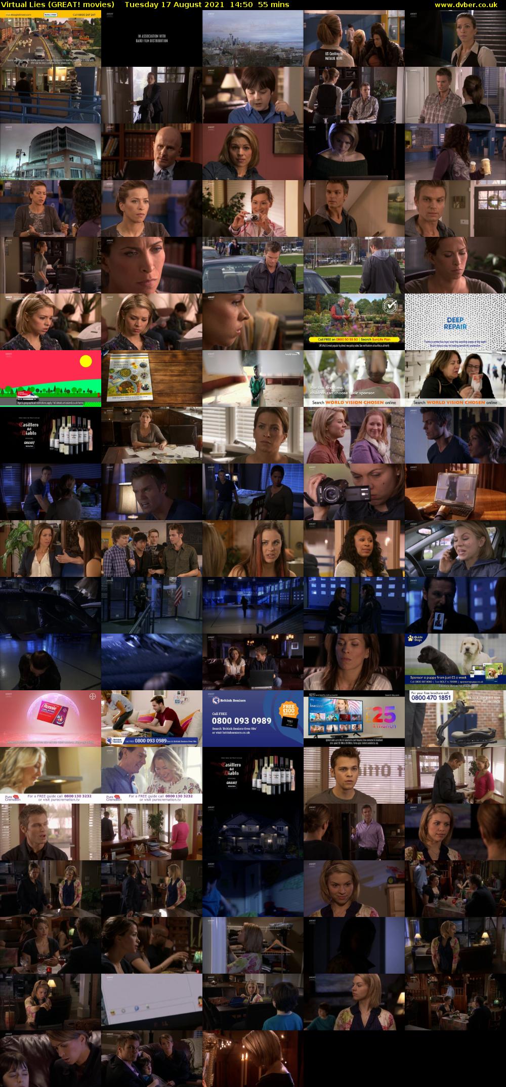 Virtual Lies (GREAT! movies) Tuesday 17 August 2021 14:50 - 15:45
