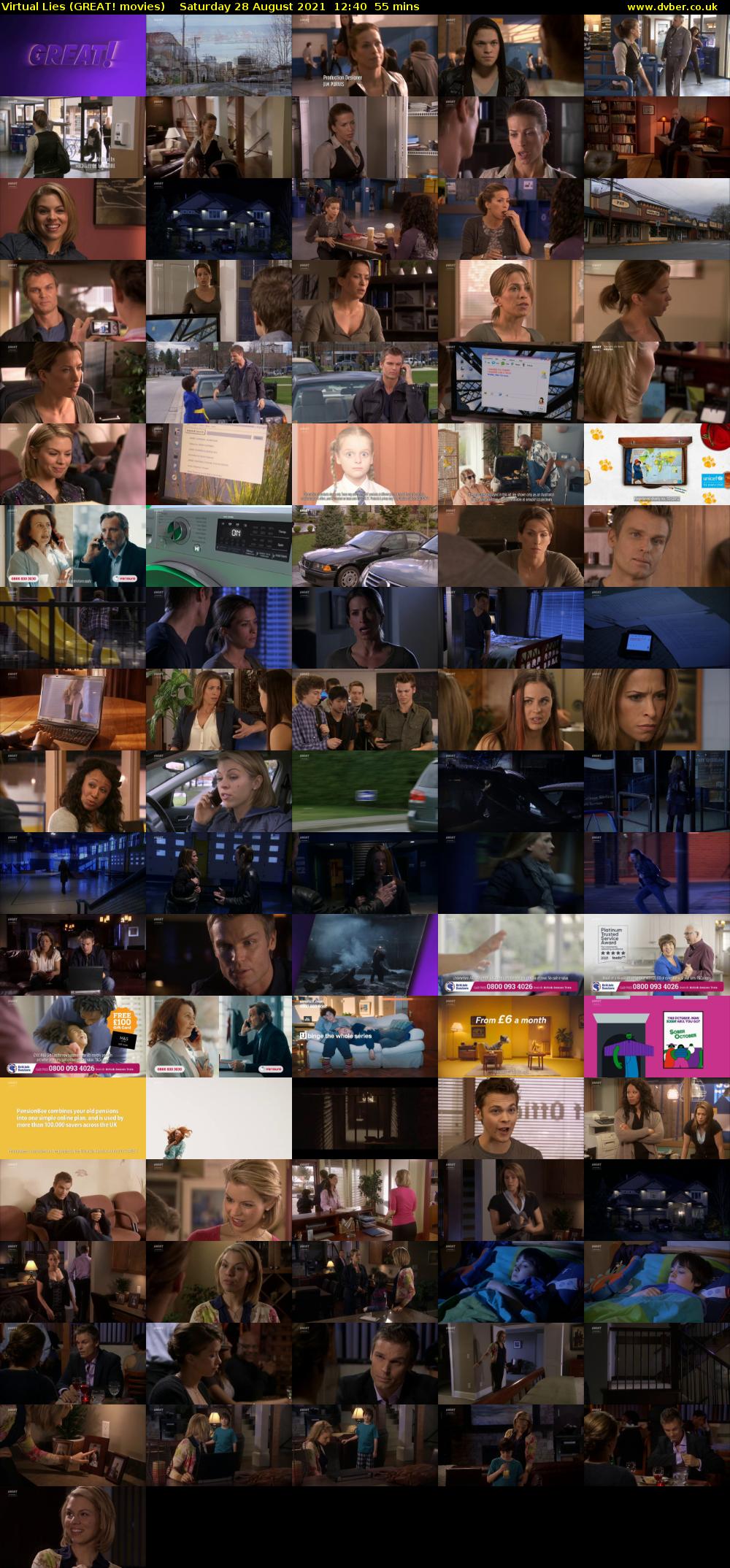 Virtual Lies (GREAT! movies) Saturday 28 August 2021 12:40 - 13:35