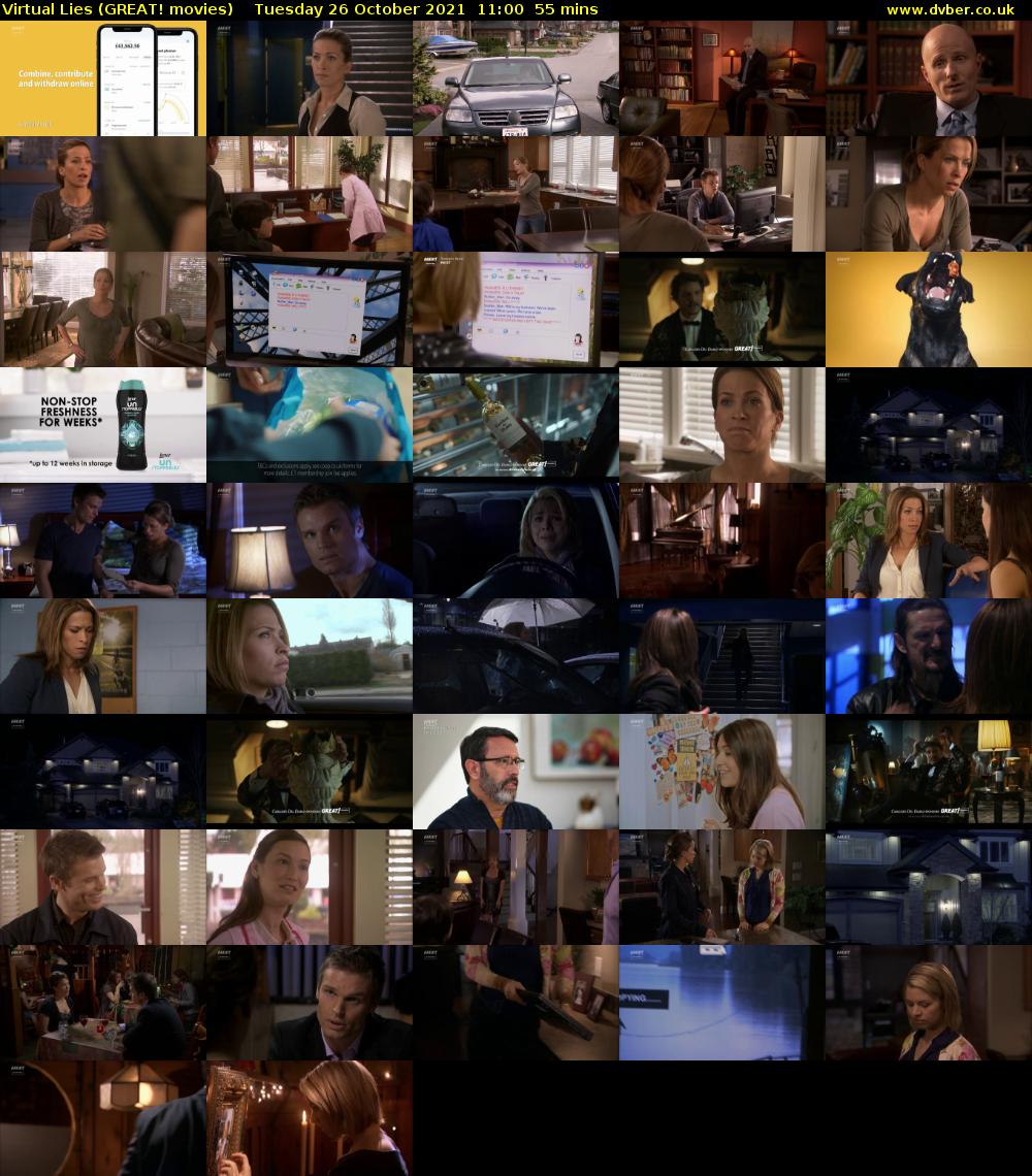 Virtual Lies (GREAT! movies) Tuesday 26 October 2021 11:00 - 11:55