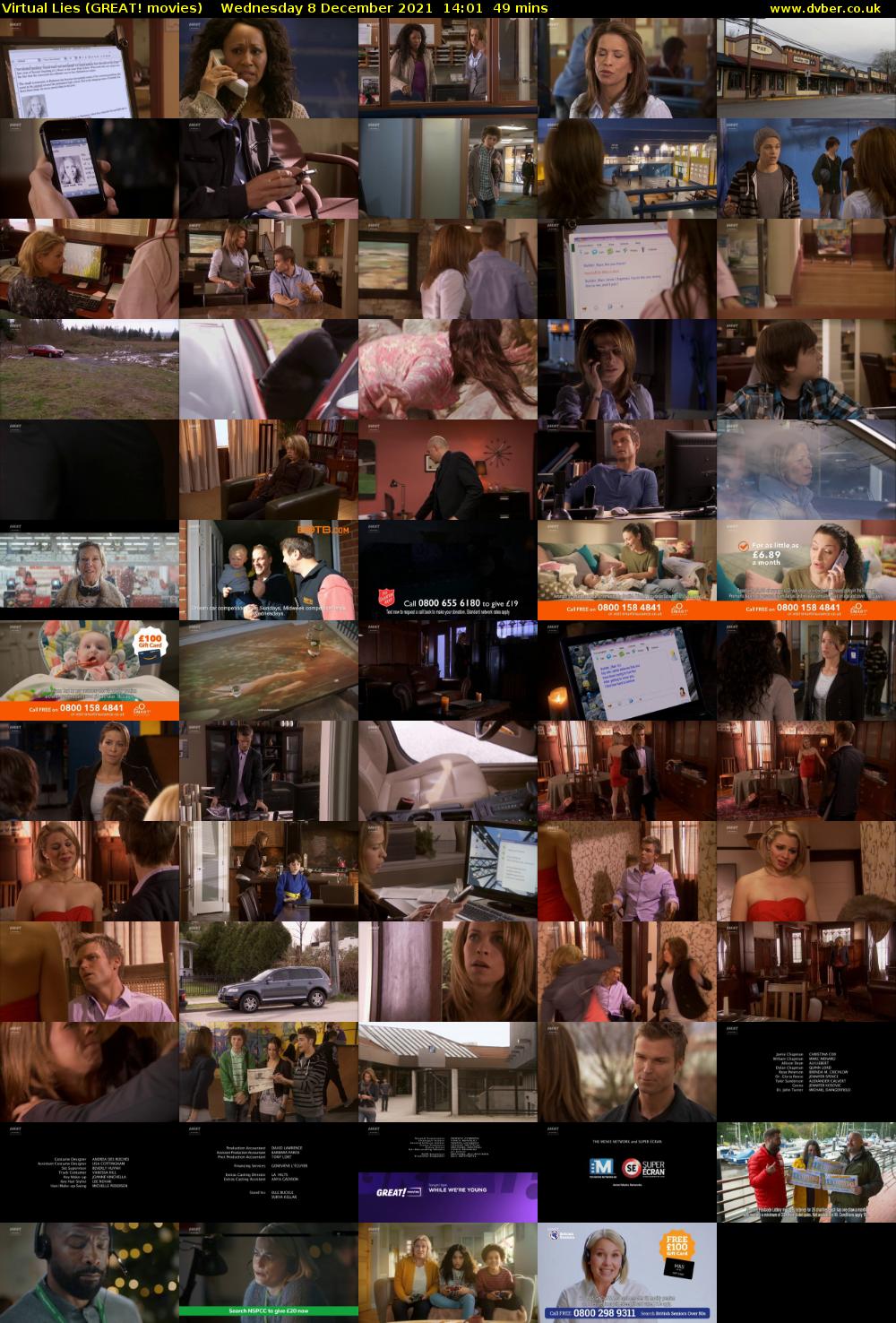 Virtual Lies (GREAT! movies) Wednesday 8 December 2021 14:01 - 14:50