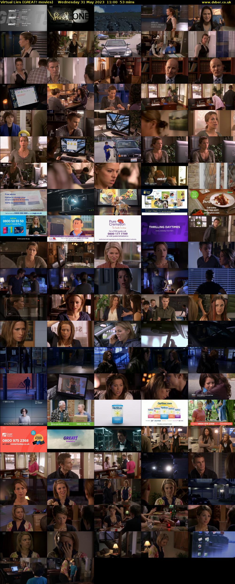 Virtual Lies (GREAT! movies) Wednesday 31 May 2023 11:00 - 11:53