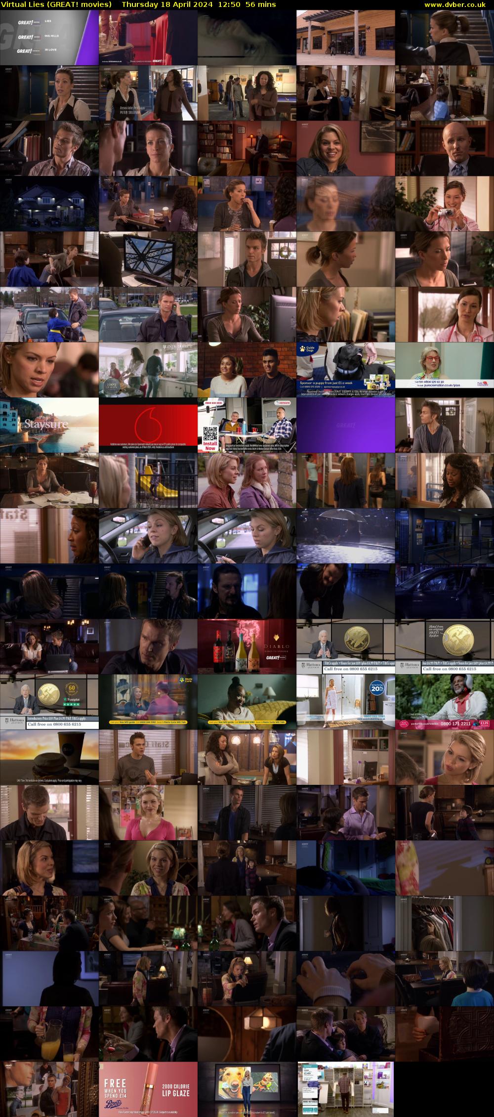 Virtual Lies (GREAT! movies) Thursday 18 April 2024 12:50 - 13:46