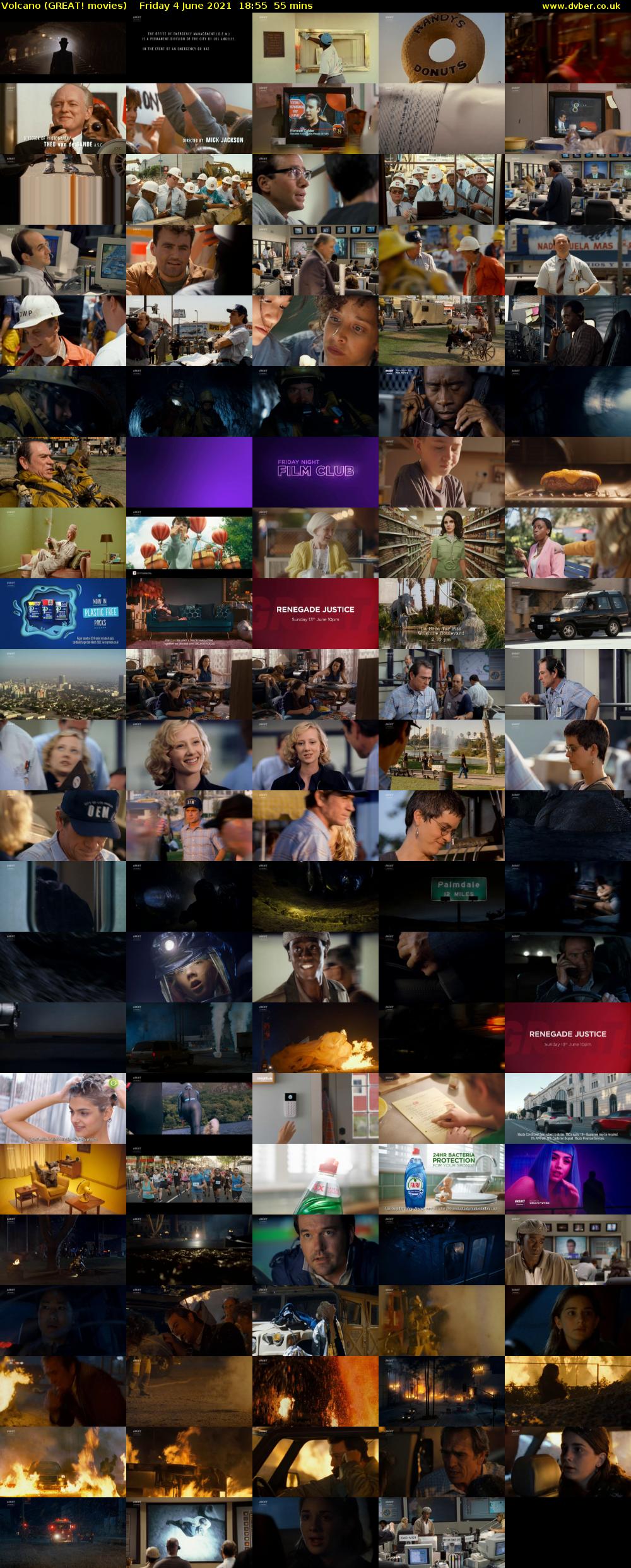 Volcano (GREAT! movies) Friday 4 June 2021 18:55 - 19:50