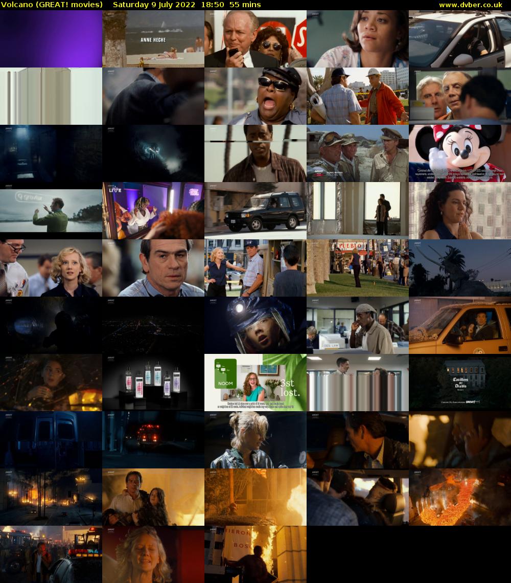 Volcano (GREAT! movies) Saturday 9 July 2022 18:50 - 19:45