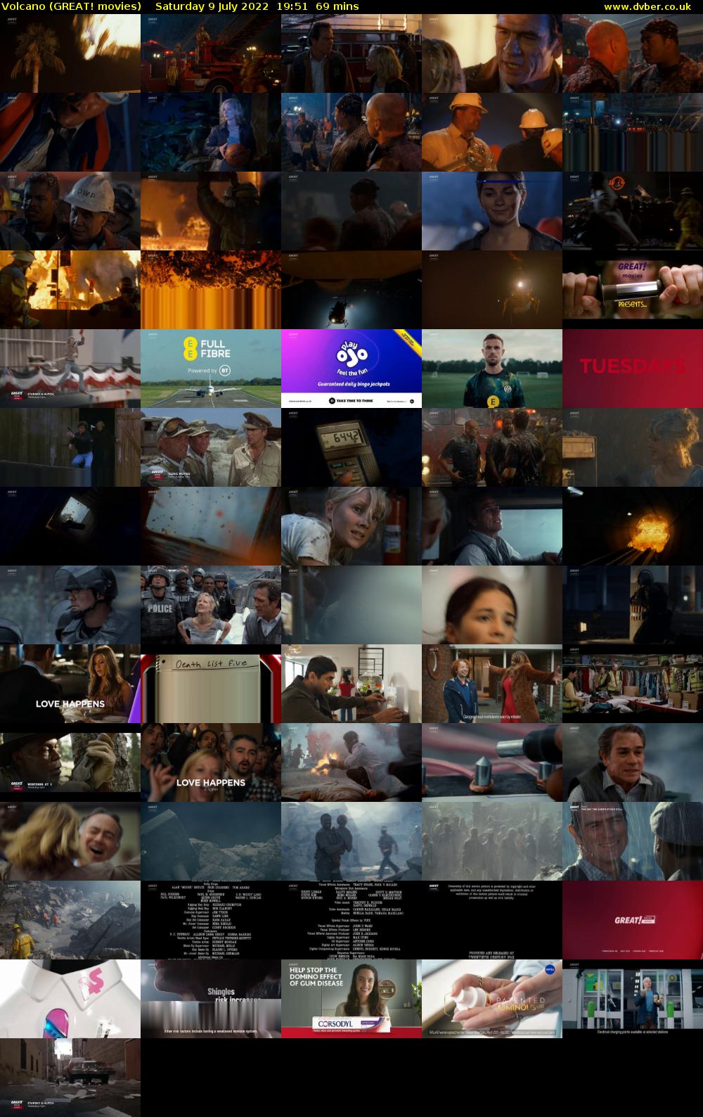 Volcano (GREAT! movies) Saturday 9 July 2022 19:51 - 21:00
