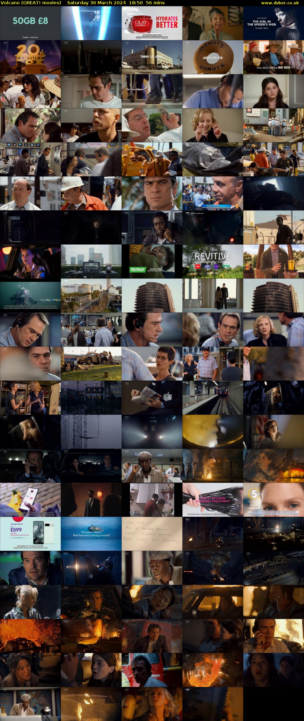 Volcano (GREAT! movies) Saturday 30 March 2024 18:50 - 19:46