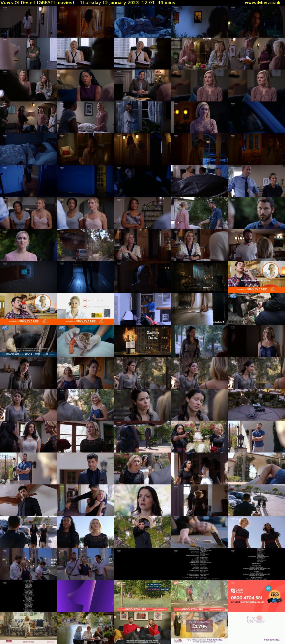 Vows Of Deceit (GREAT! movies) Thursday 12 January 2023 12:01 - 12:50