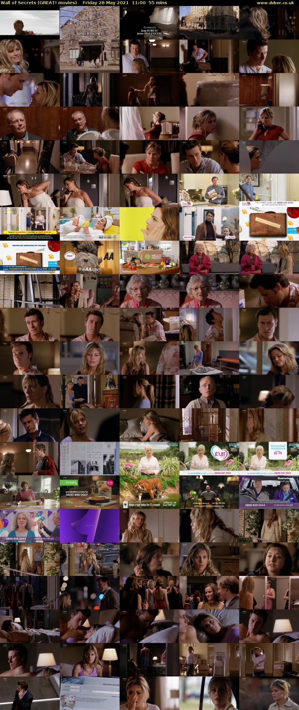 Wall of Secrets (GREAT! movies) Friday 28 May 2021 11:00 - 11:55