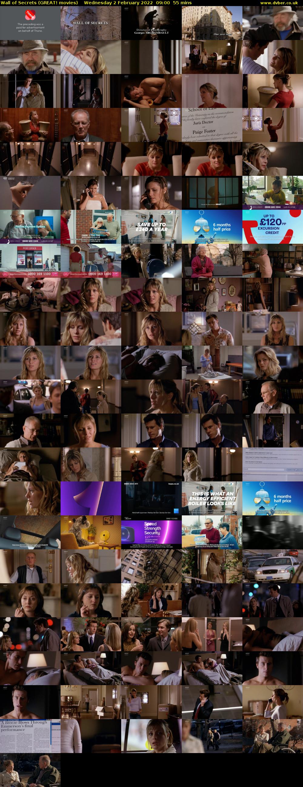 Wall of Secrets (GREAT! movies) Wednesday 2 February 2022 09:00 - 09:55