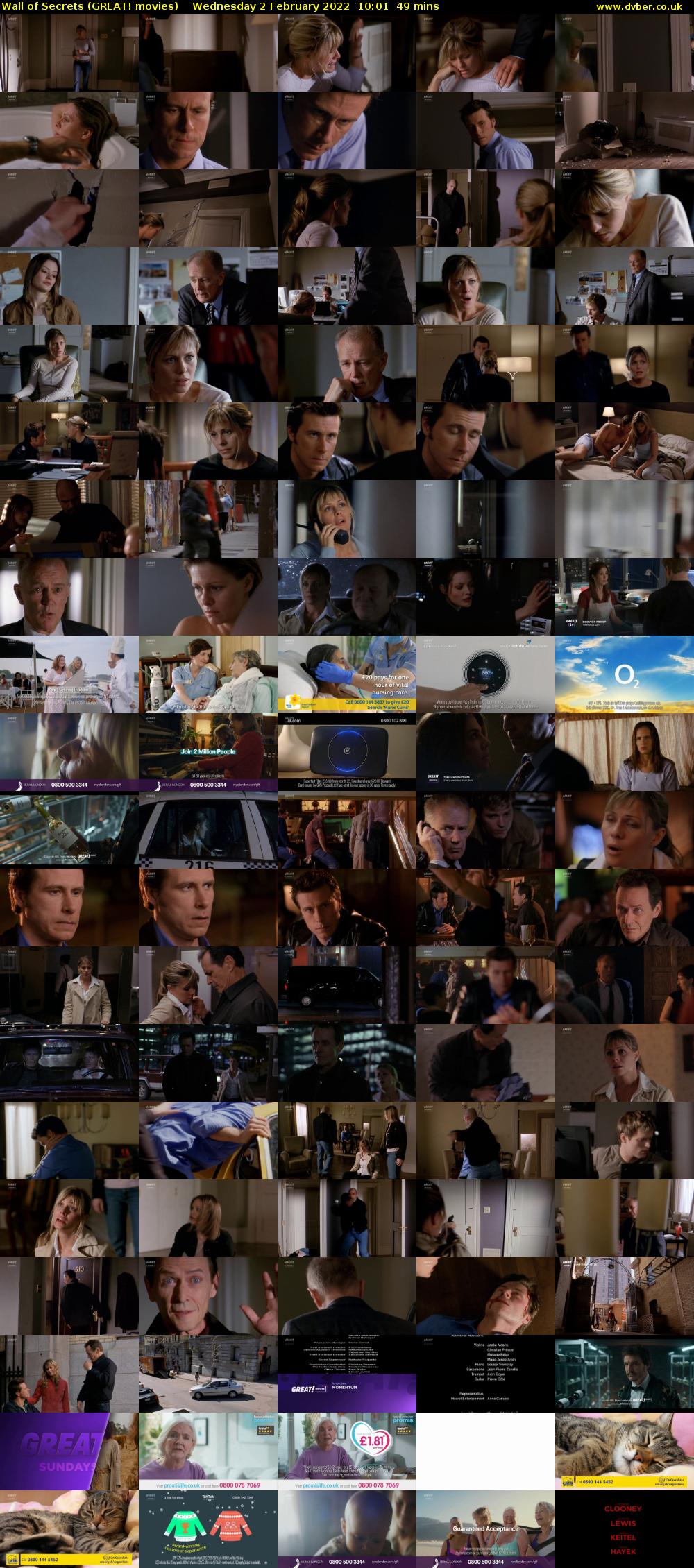 Wall of Secrets (GREAT! movies) Wednesday 2 February 2022 10:01 - 10:50