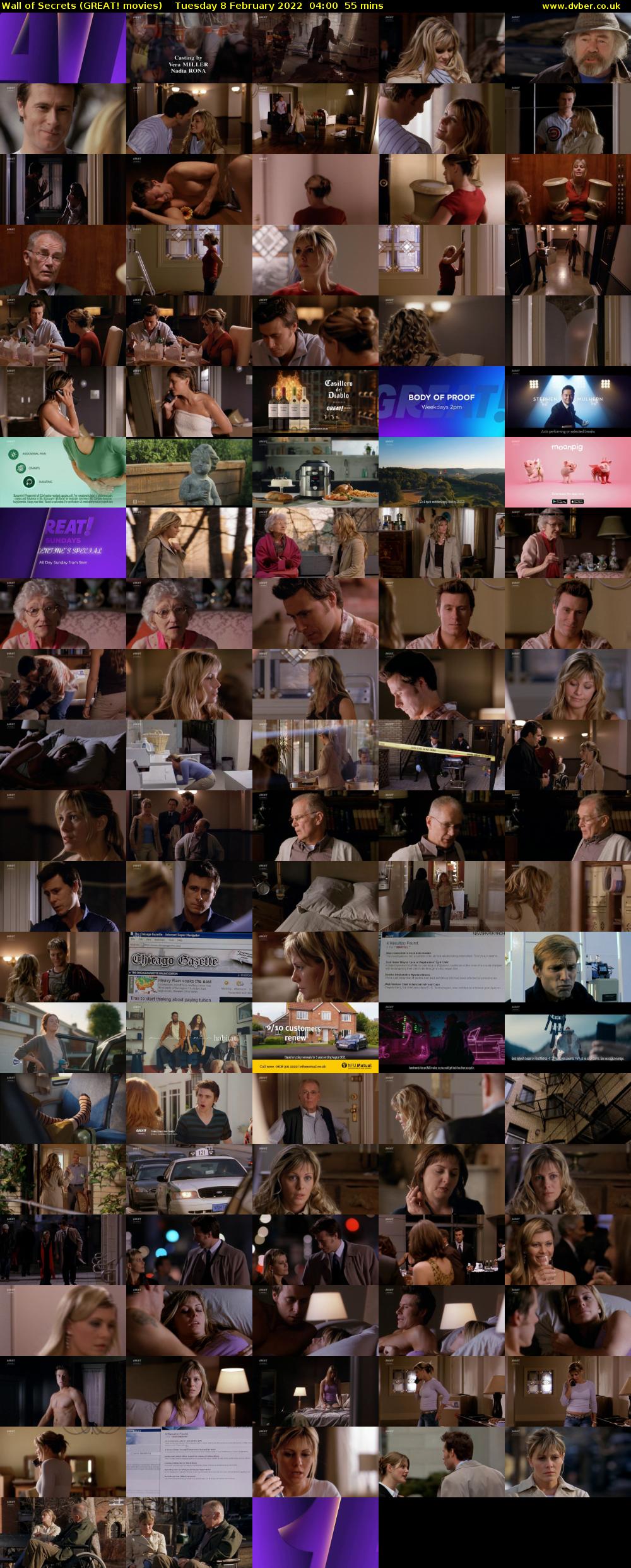 Wall of Secrets (GREAT! movies) Tuesday 8 February 2022 04:00 - 04:55