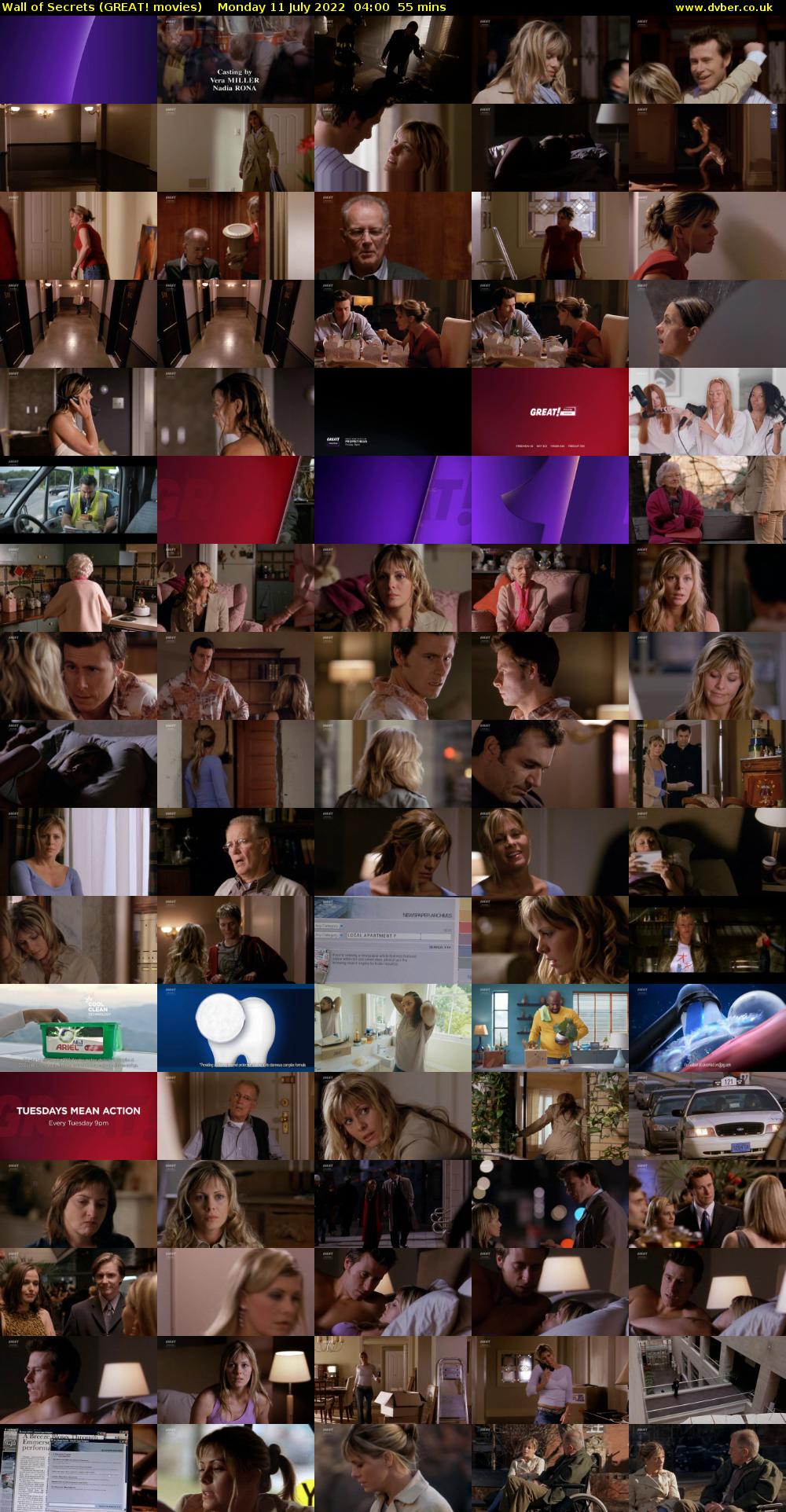 Wall of Secrets (GREAT! movies) Monday 11 July 2022 04:00 - 04:55