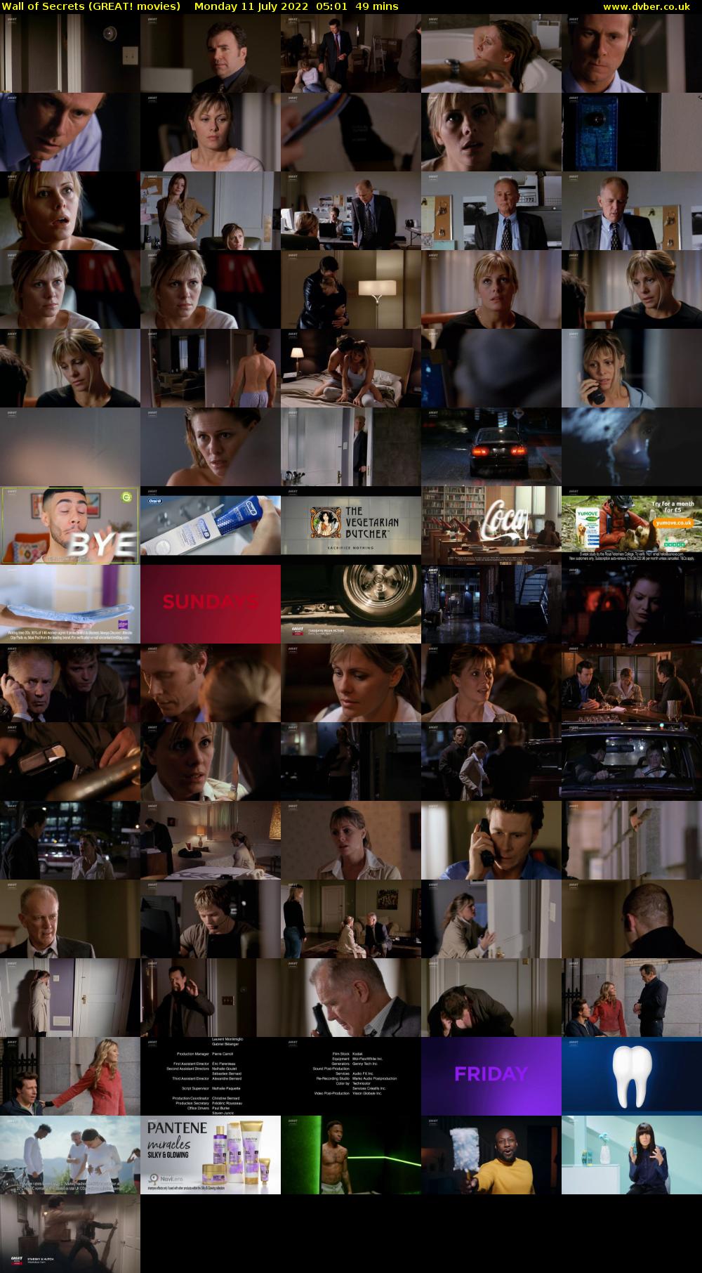 Wall of Secrets (GREAT! movies) Monday 11 July 2022 05:01 - 05:50