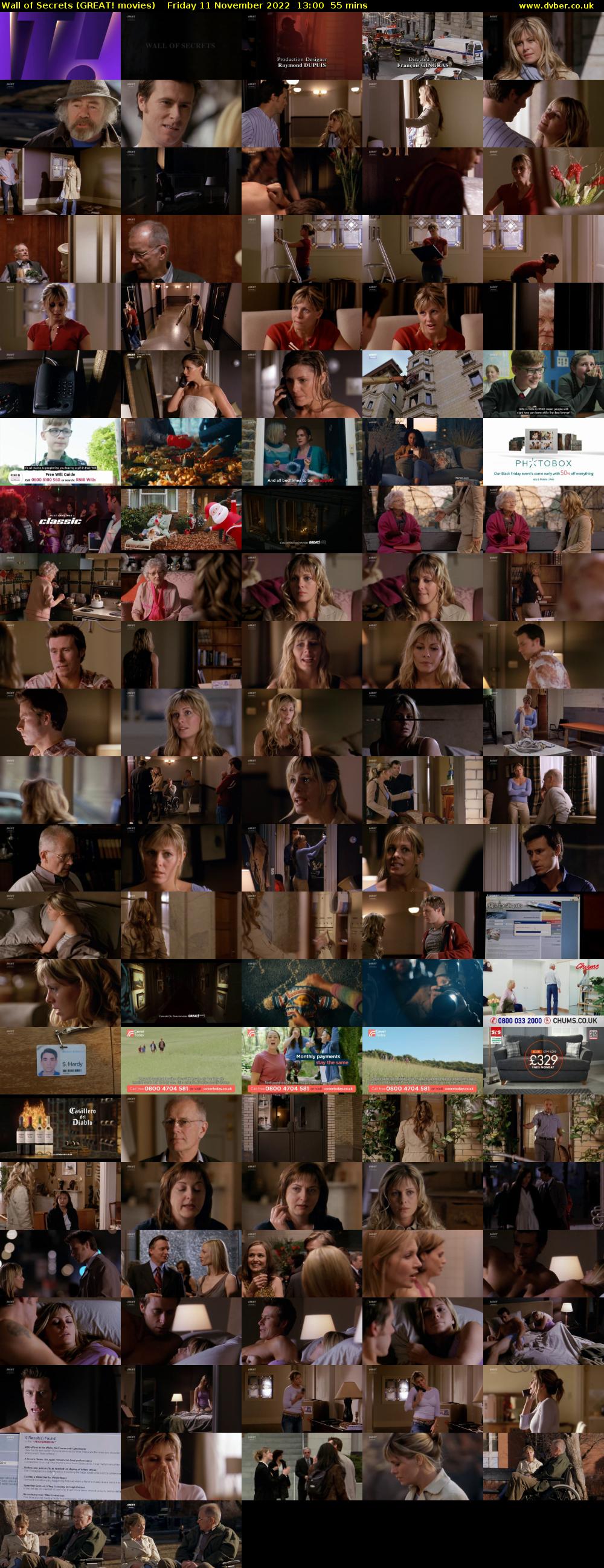 Wall of Secrets (GREAT! movies) Friday 11 November 2022 13:00 - 13:55