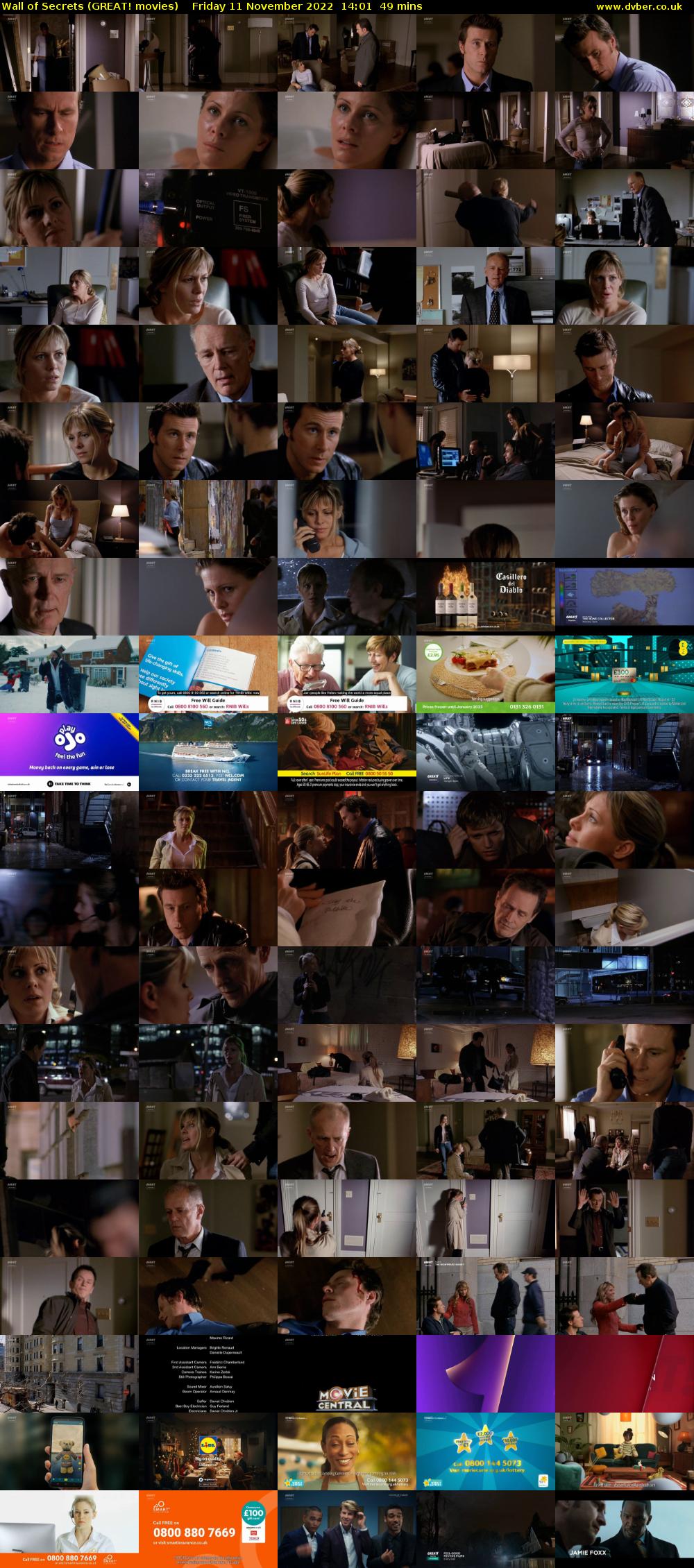 Wall of Secrets (GREAT! movies) Friday 11 November 2022 14:01 - 14:50