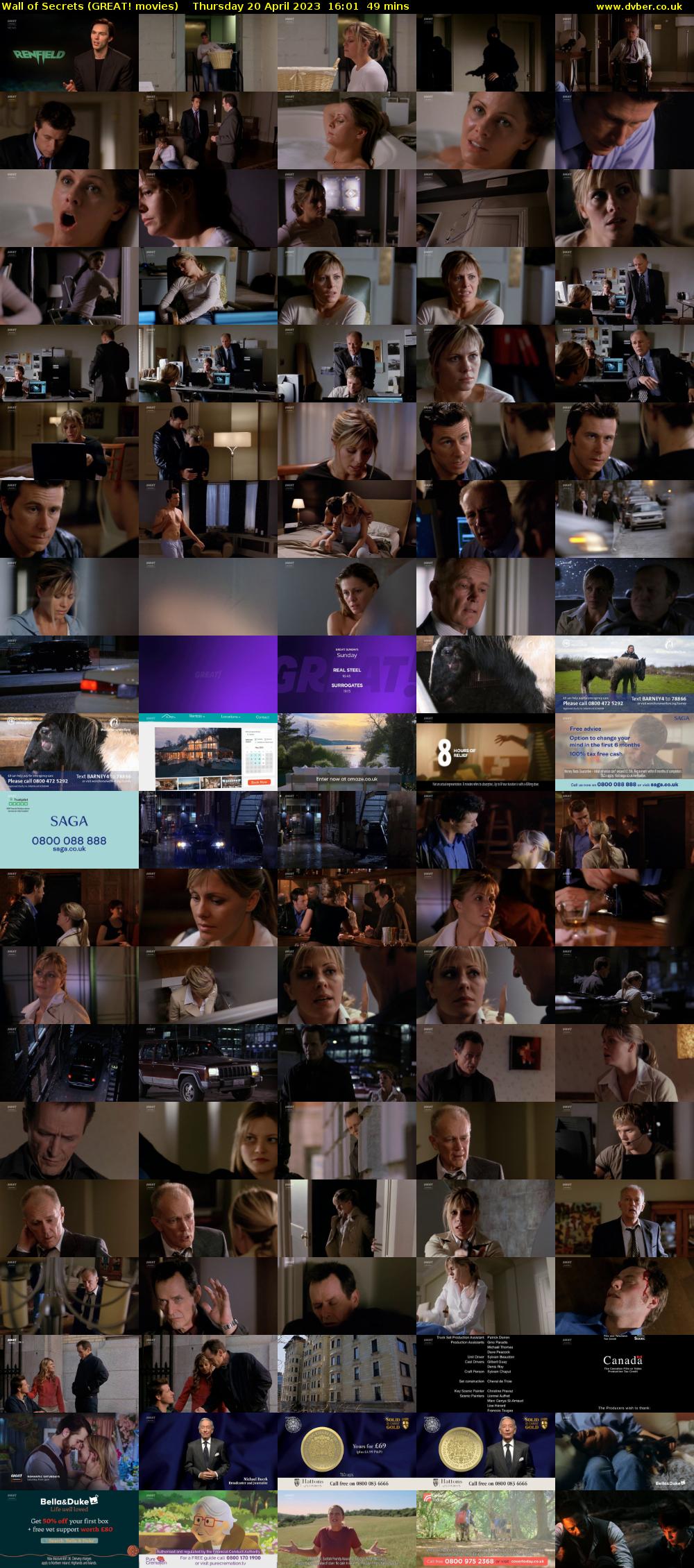 Wall of Secrets (GREAT! movies) Thursday 20 April 2023 16:01 - 16:50