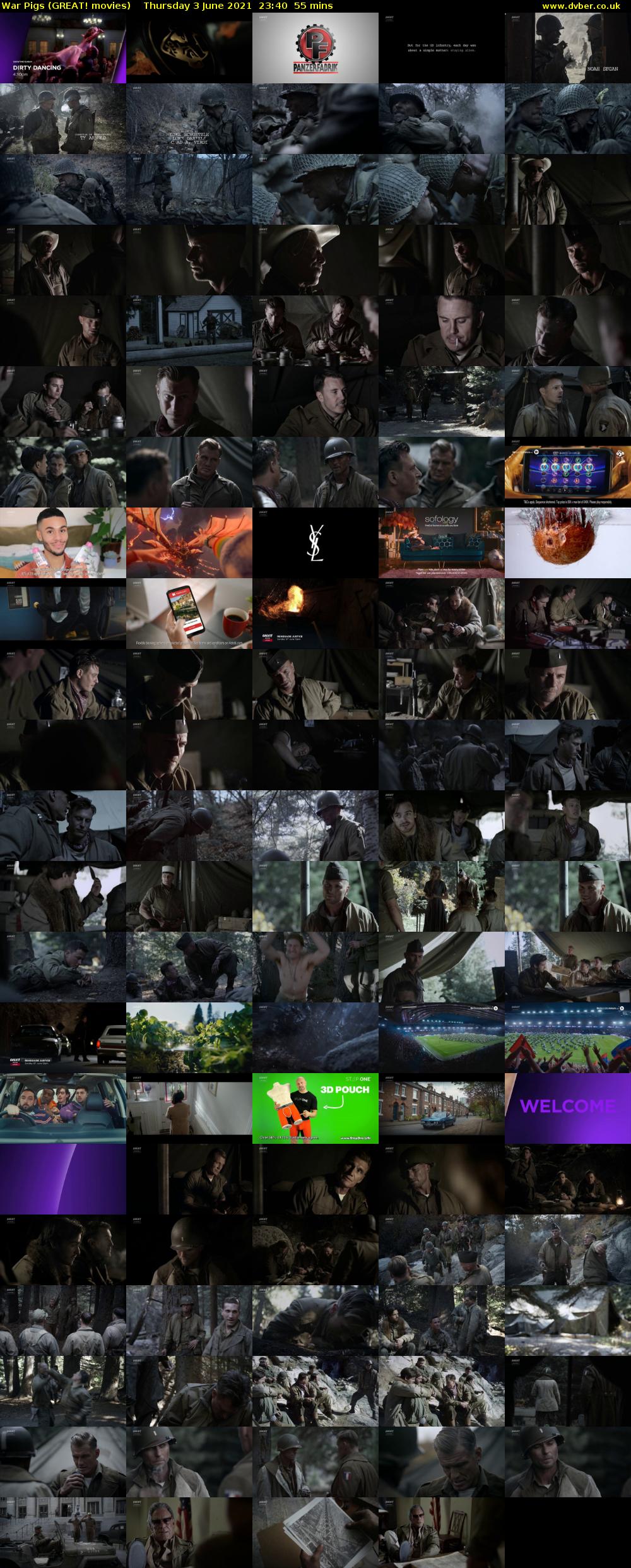 War Pigs (GREAT! movies) Thursday 3 June 2021 23:40 - 00:35