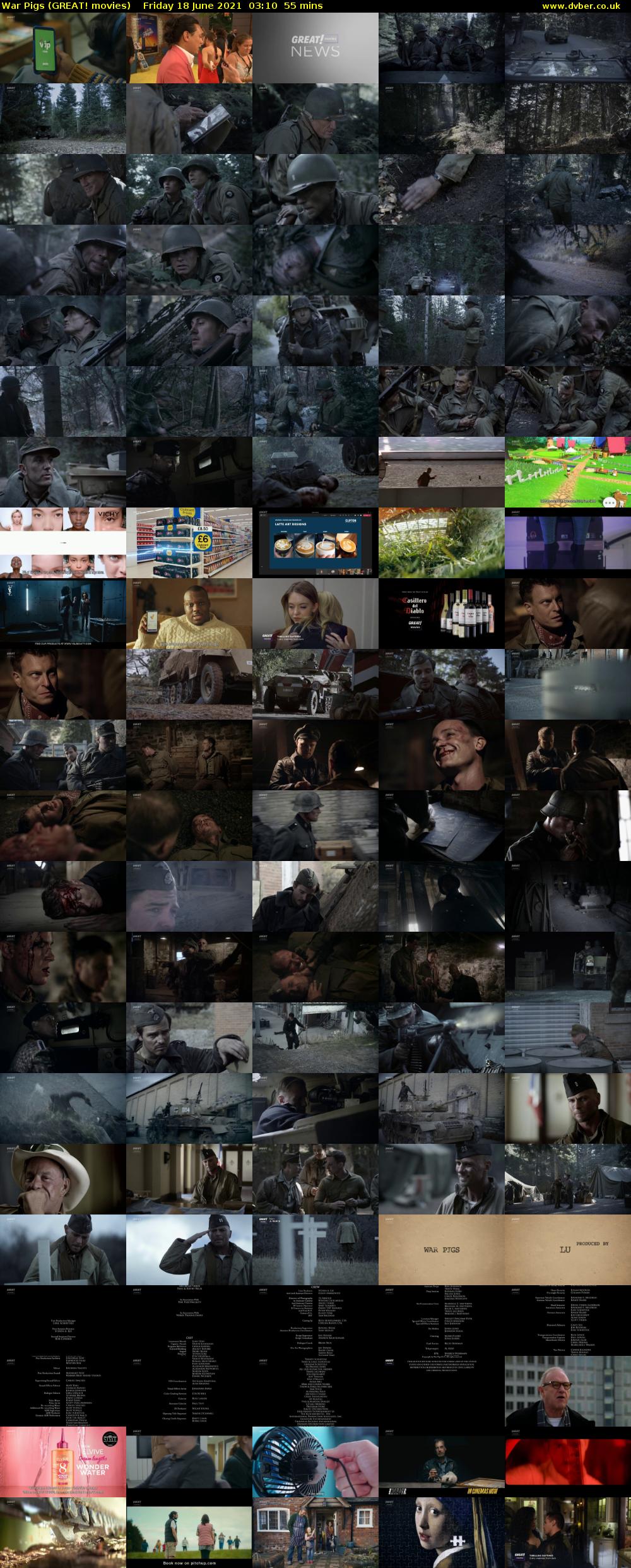 War Pigs (GREAT! movies) Friday 18 June 2021 03:10 - 04:05