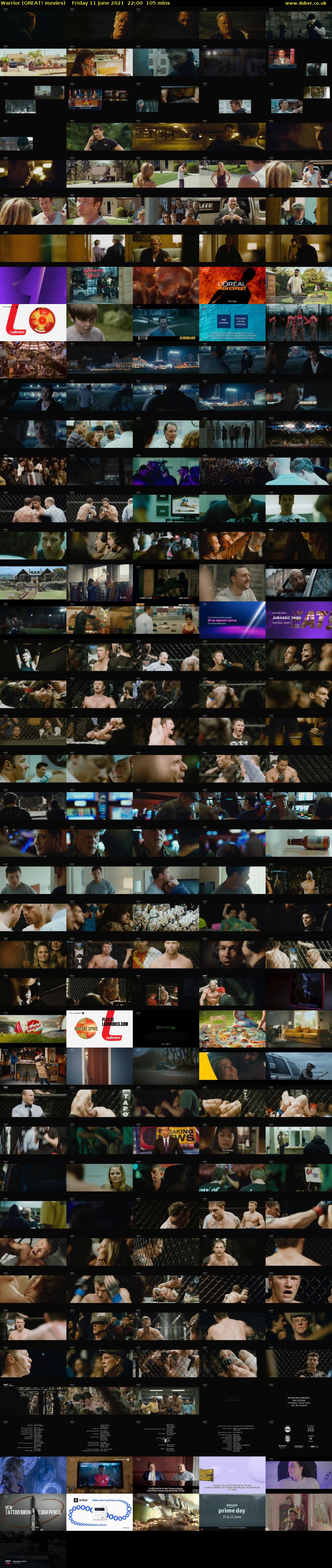 Warrior (GREAT! movies) Friday 11 June 2021 22:00 - 23:45