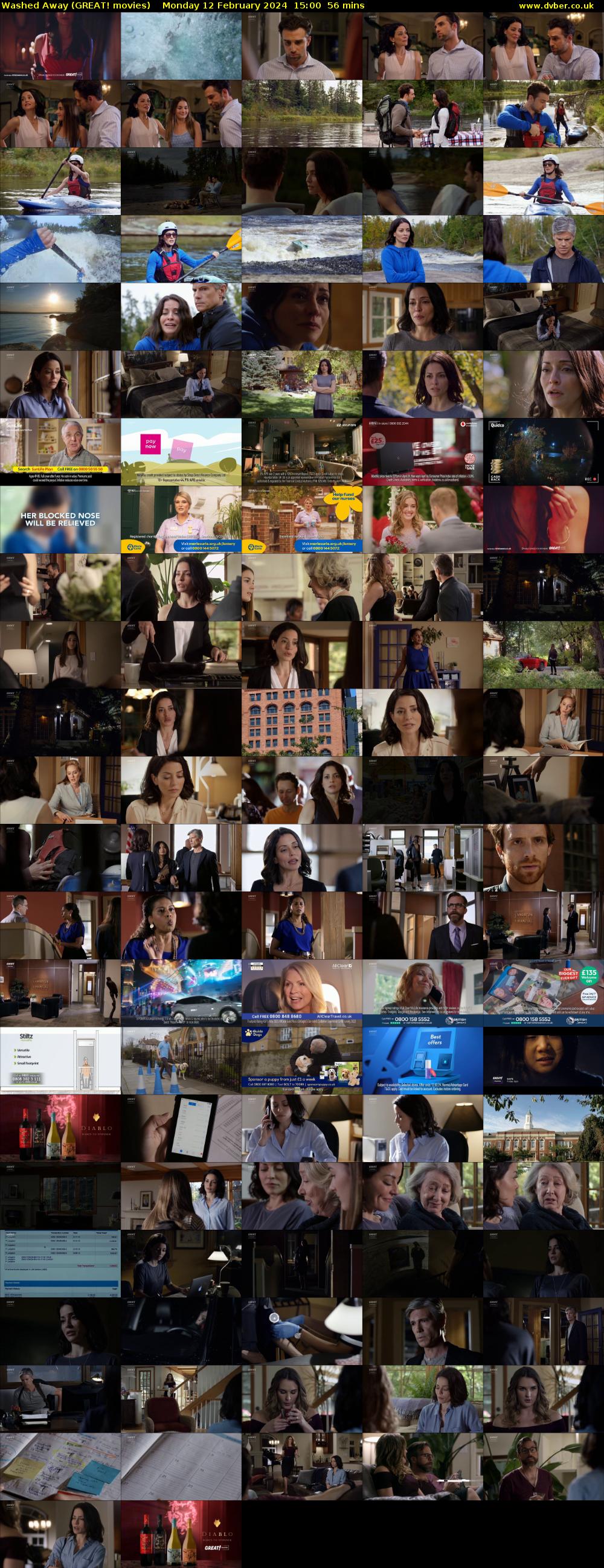 Washed Away (GREAT! movies) Monday 12 February 2024 15:00 - 15:56