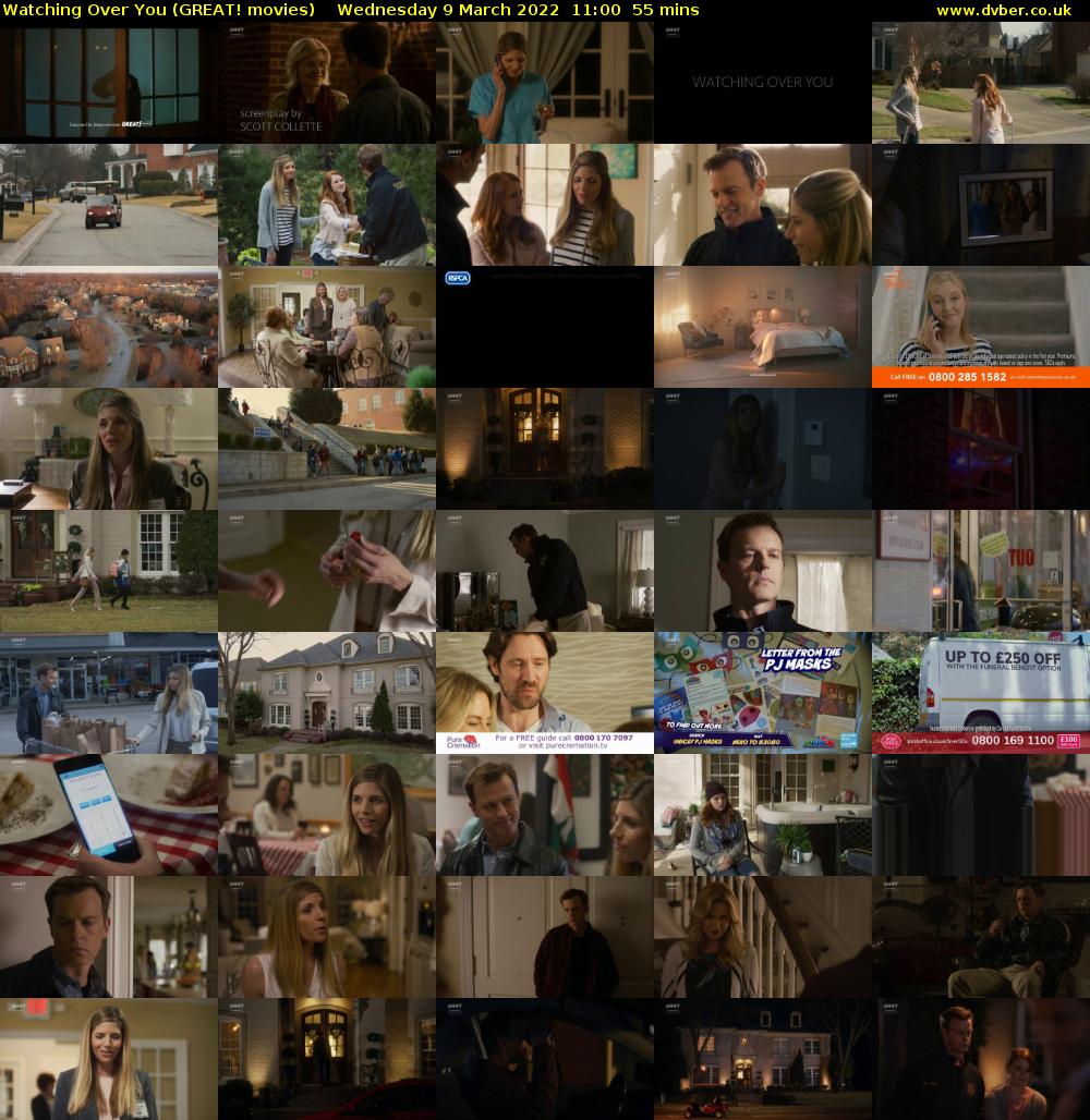 Watching Over You (GREAT! movies) Wednesday 9 March 2022 11:00 - 11:55