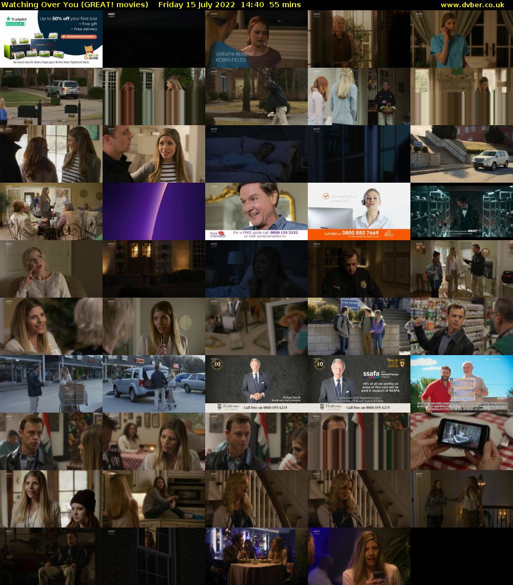 Watching Over You (GREAT! movies) Friday 15 July 2022 14:40 - 15:35