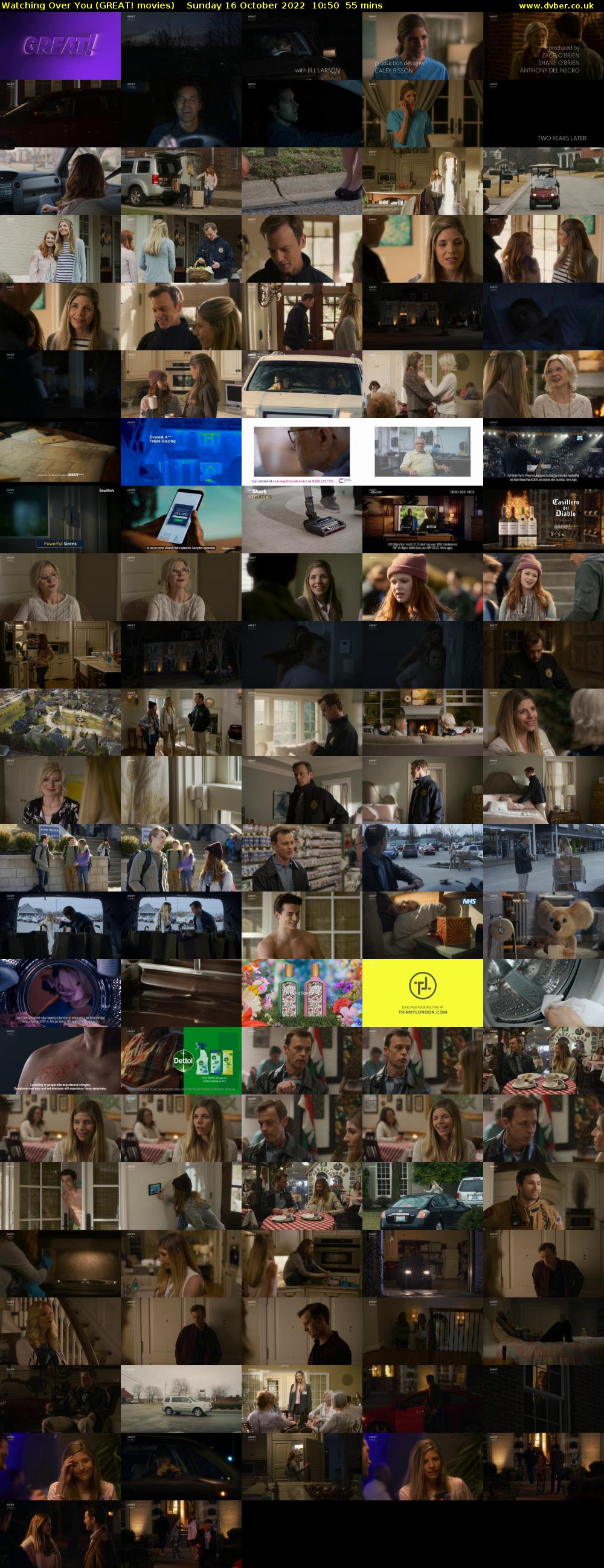 Watching Over You (GREAT! movies) Sunday 16 October 2022 10:50 - 11:45