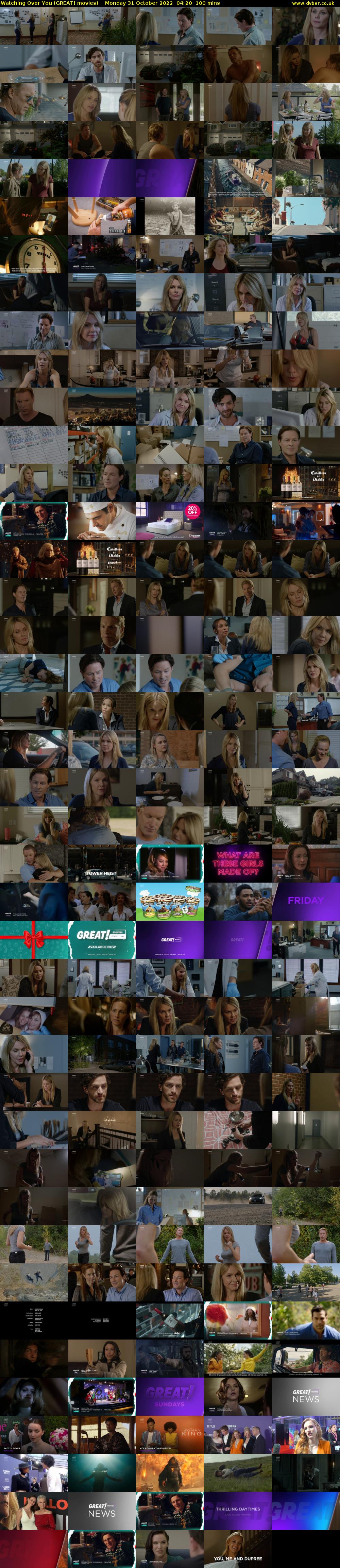 Watching Over You (GREAT! movies) Monday 31 October 2022 04:20 - 06:00