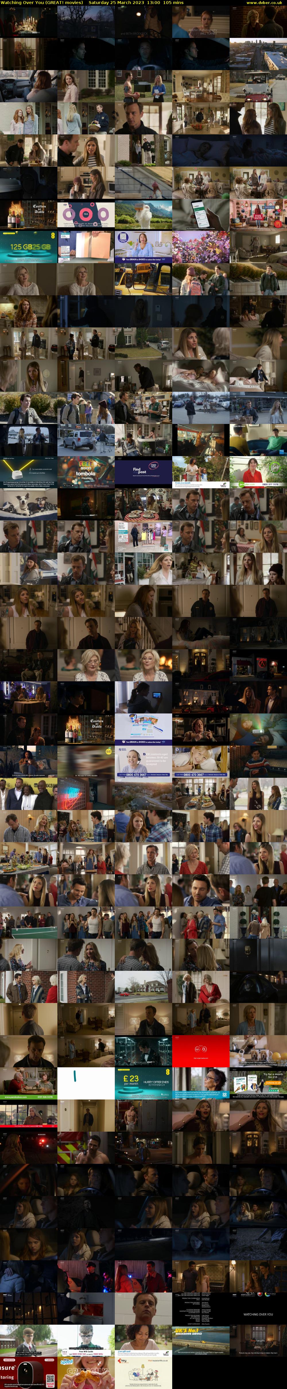 Watching Over You (GREAT! movies) Saturday 25 March 2023 13:00 - 14:45