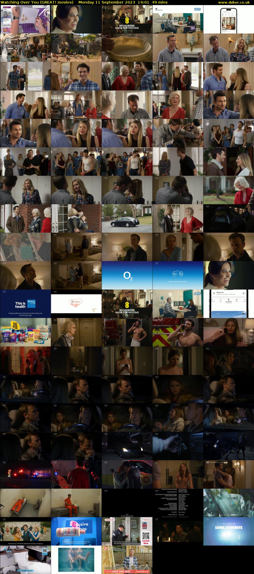 Watching Over You (GREAT! movies) Monday 11 September 2023 14:01 - 14:50