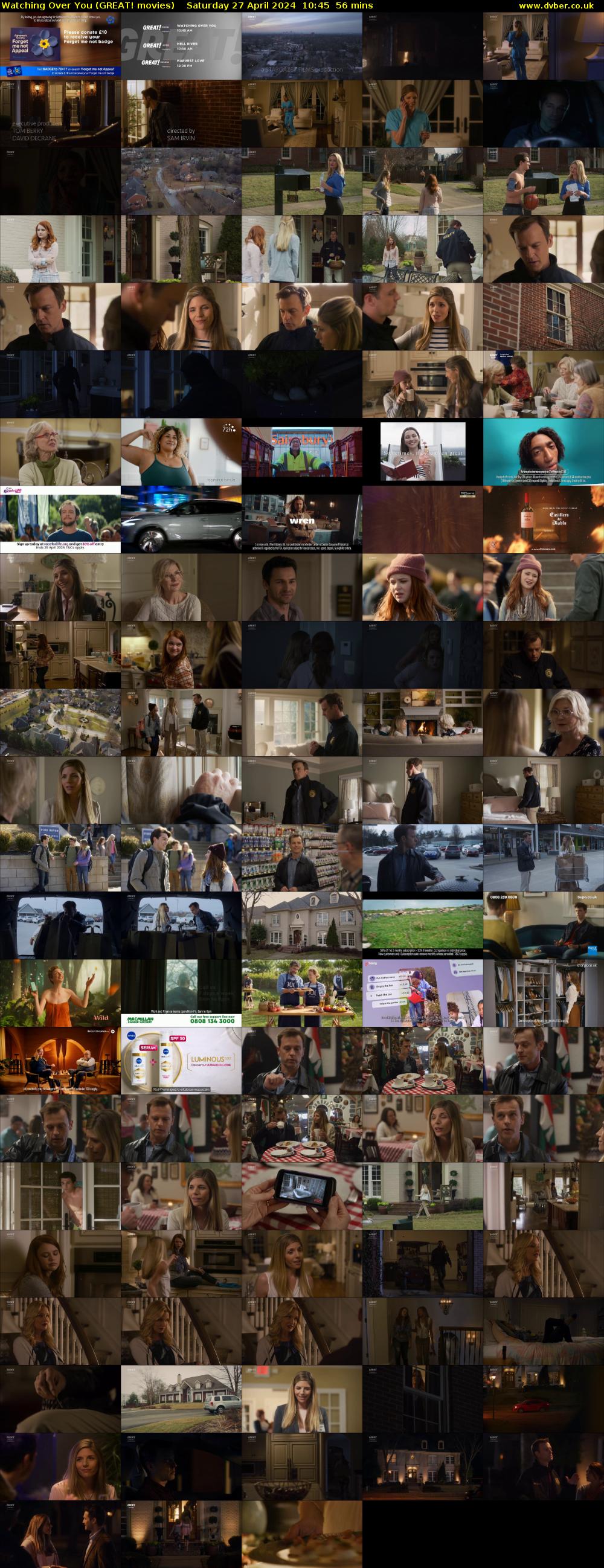 Watching Over You (GREAT! movies) Saturday 27 April 2024 10:45 - 11:41