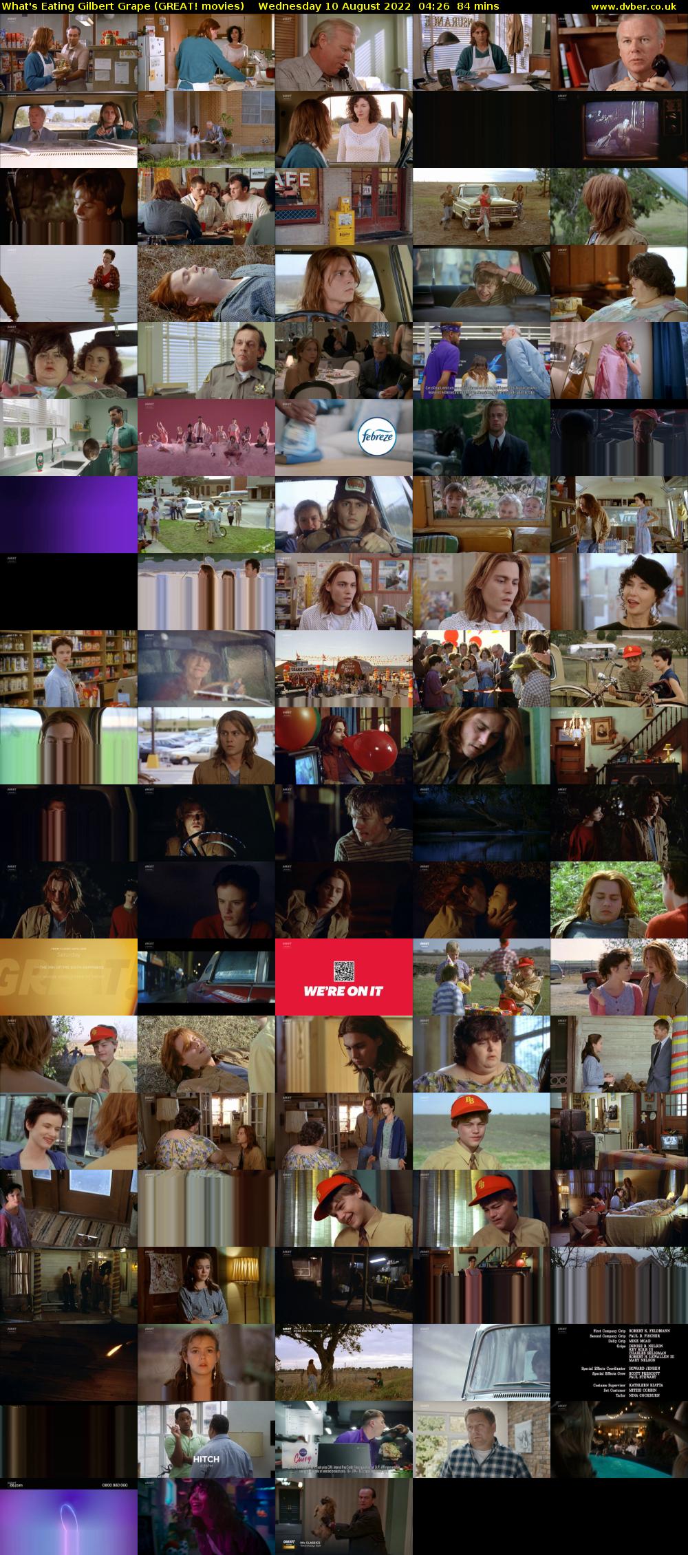 What's Eating Gilbert Grape (GREAT! movies) Wednesday 10 August 2022 04:26 - 05:50