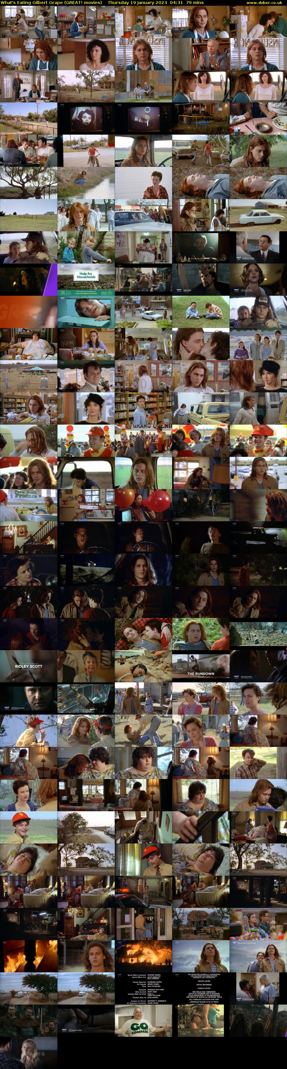 What's Eating Gilbert Grape (GREAT! movies) Thursday 19 January 2023 04:31 - 05:50