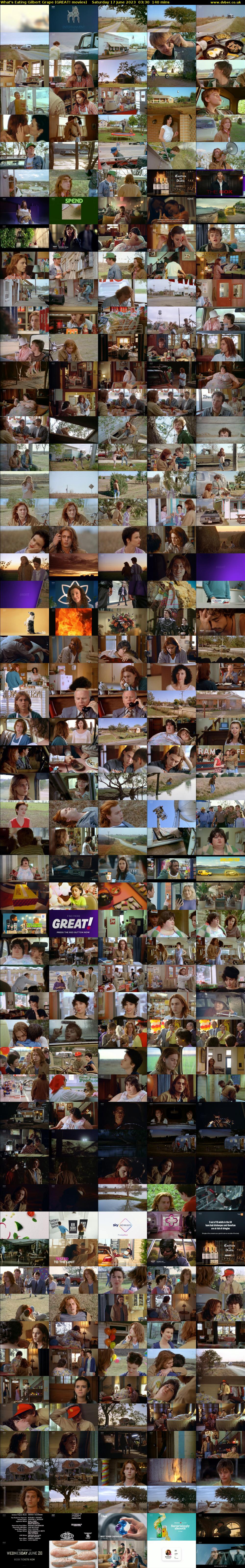 What's Eating Gilbert Grape (GREAT! movies) Saturday 17 June 2023 03:30 - 05:50
