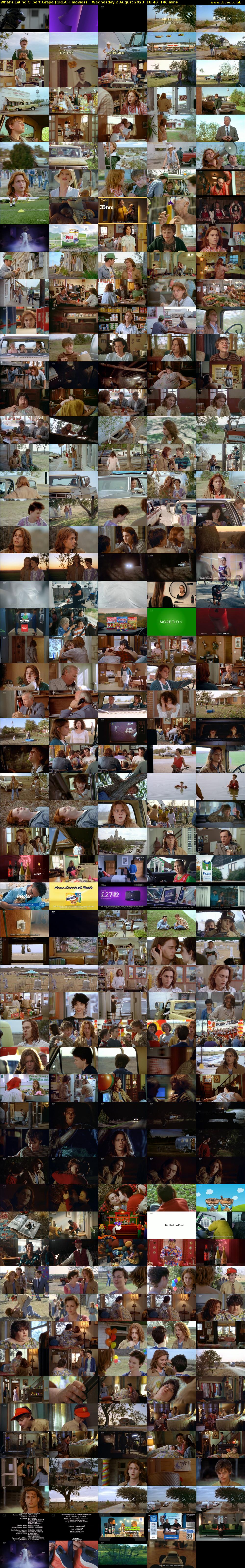 What's Eating Gilbert Grape (GREAT! movies) Wednesday 2 August 2023 18:40 - 21:00
