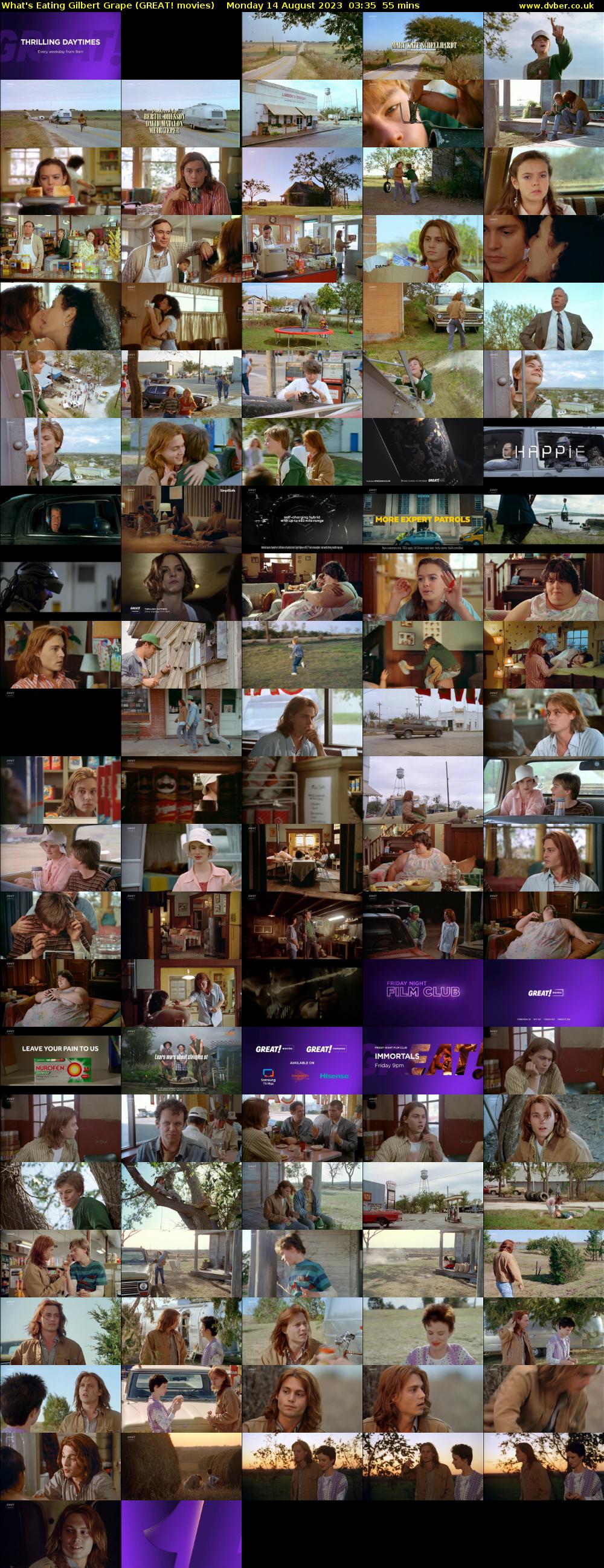 What's Eating Gilbert Grape (GREAT! movies) Monday 14 August 2023 03:35 - 04:30