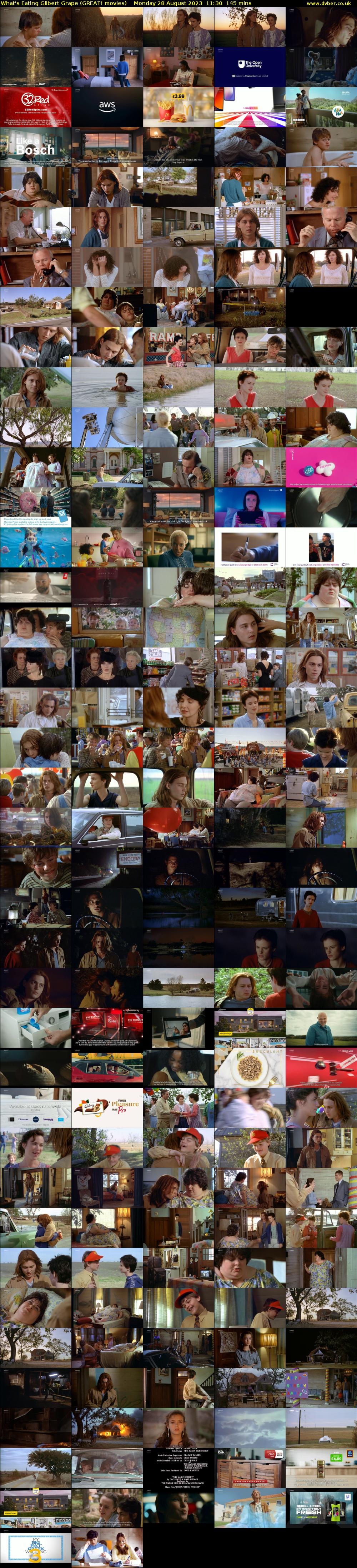 What's Eating Gilbert Grape (GREAT! movies) Monday 28 August 2023 11:30 - 13:55