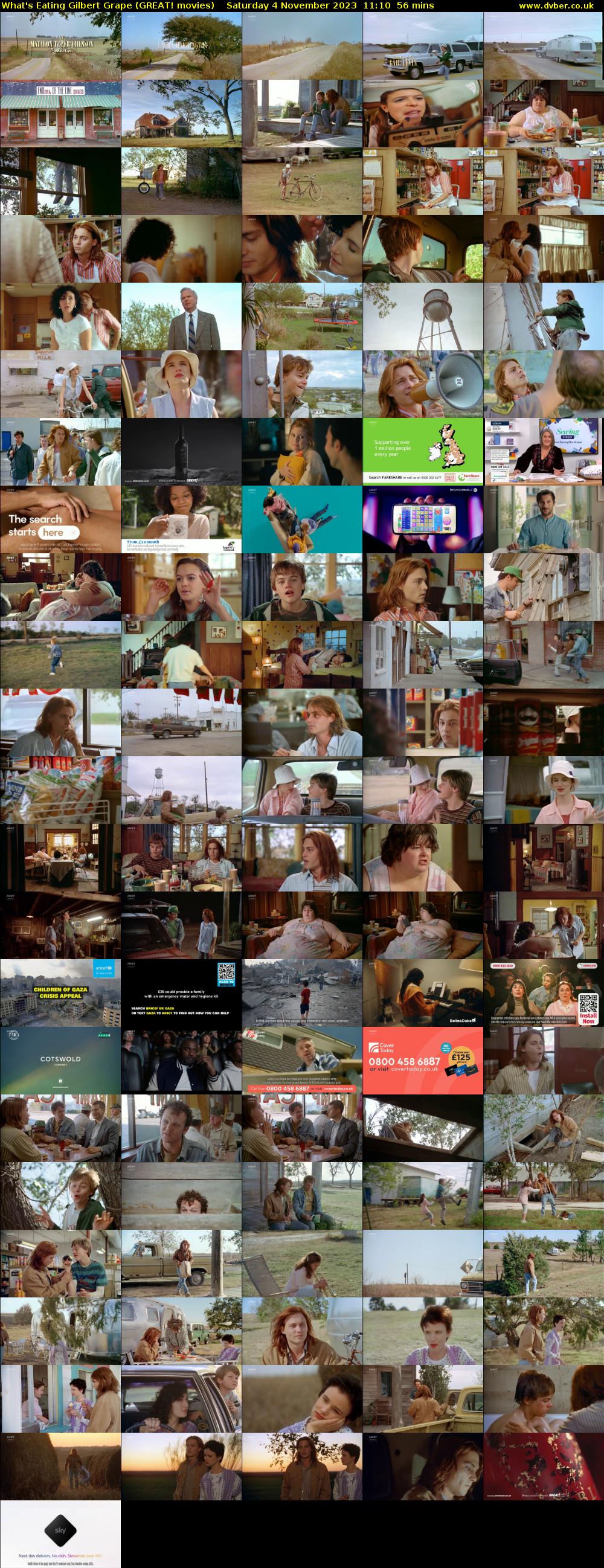 What's Eating Gilbert Grape (GREAT! movies) Saturday 4 November 2023 11:10 - 12:06