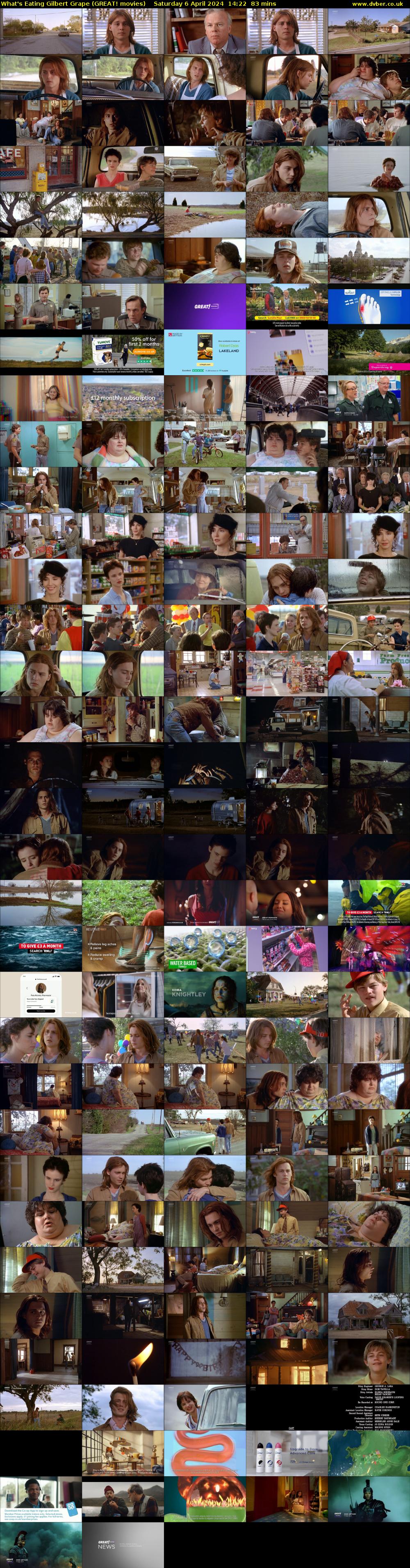 What's Eating Gilbert Grape (GREAT! movies) Saturday 6 April 2024 14:22 - 15:45