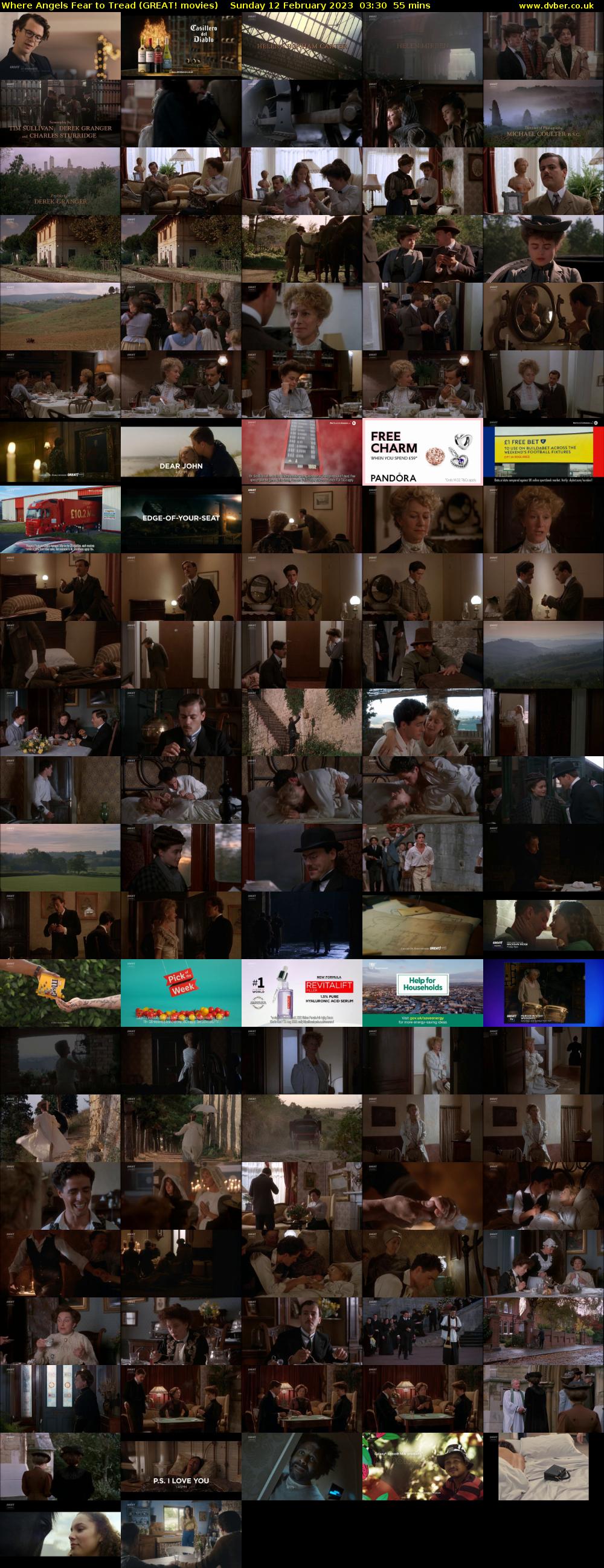 Where Angels Fear to Tread (GREAT! movies) Sunday 12 February 2023 03:30 - 04:25