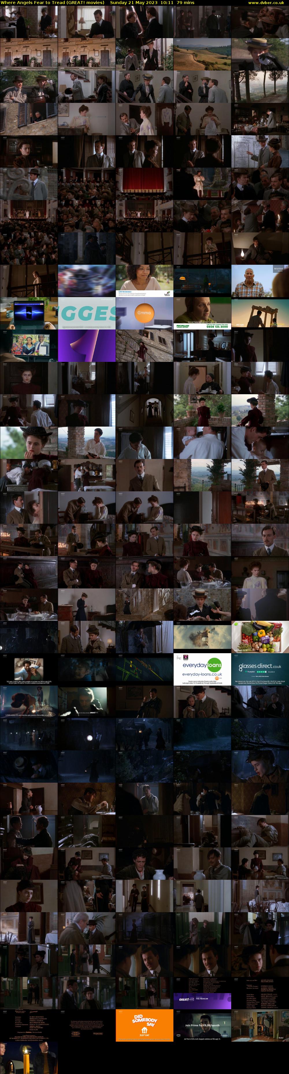 Where Angels Fear to Tread (GREAT! movies) Sunday 21 May 2023 10:11 - 11:30