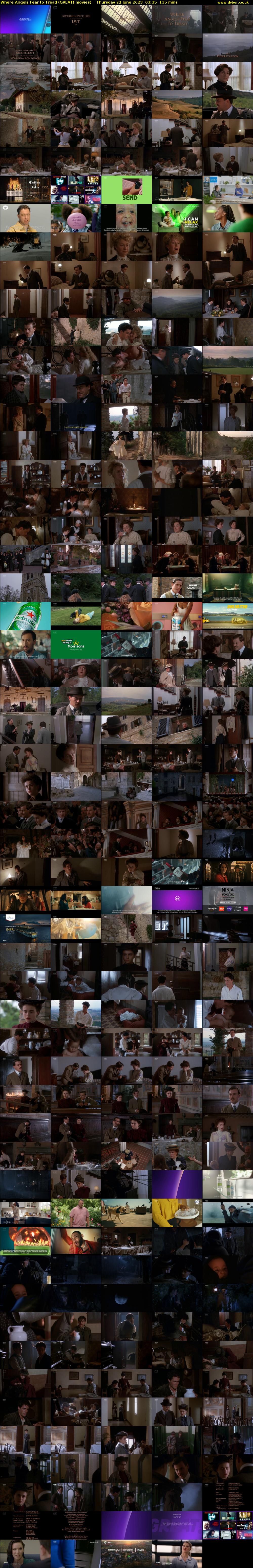 Where Angels Fear to Tread (GREAT! movies) Thursday 22 June 2023 03:35 - 05:50