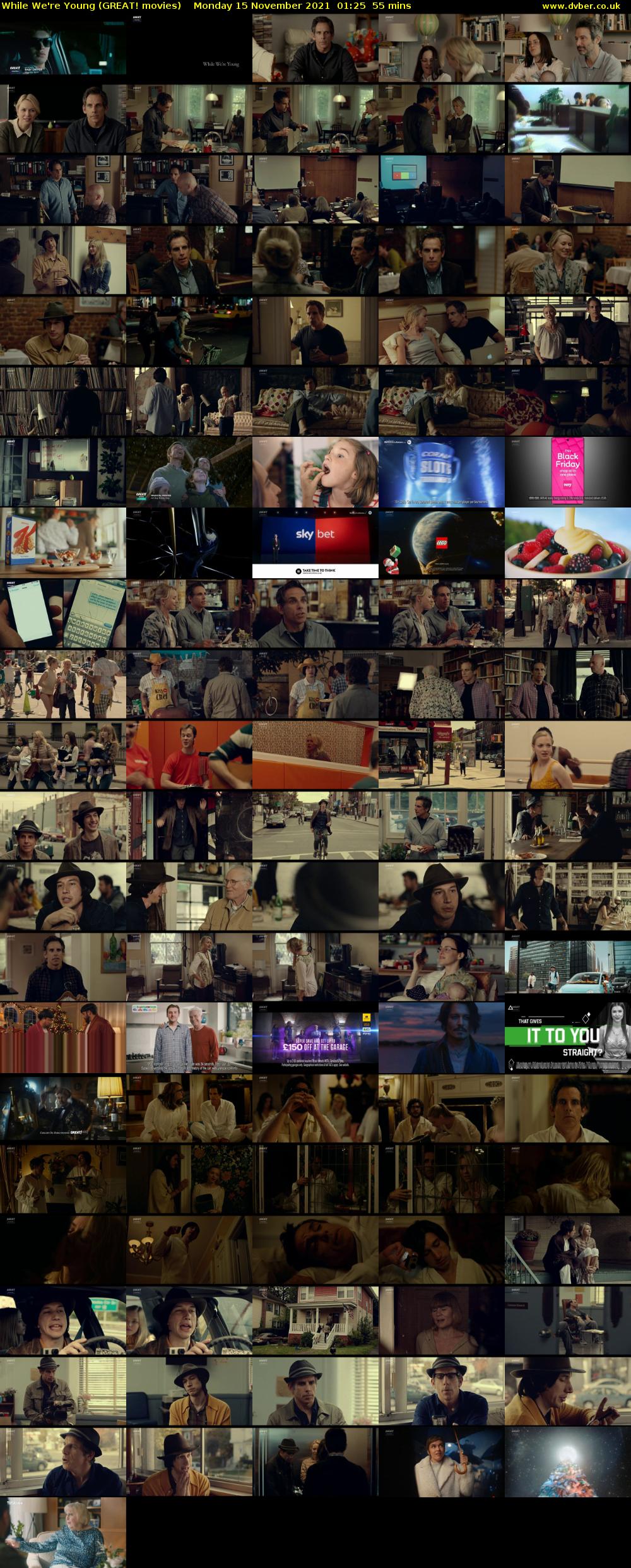 While We're Young (GREAT! movies) Monday 15 November 2021 01:25 - 02:20