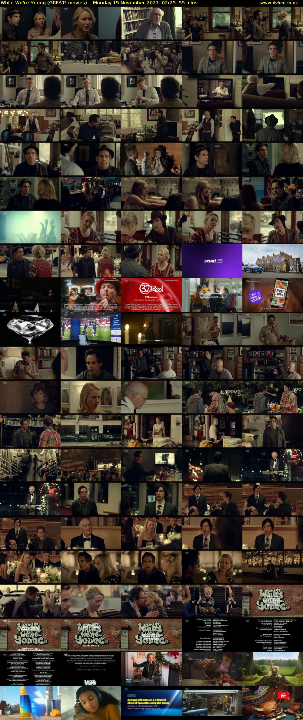 While We're Young (GREAT! movies) Monday 15 November 2021 02:25 - 03:20